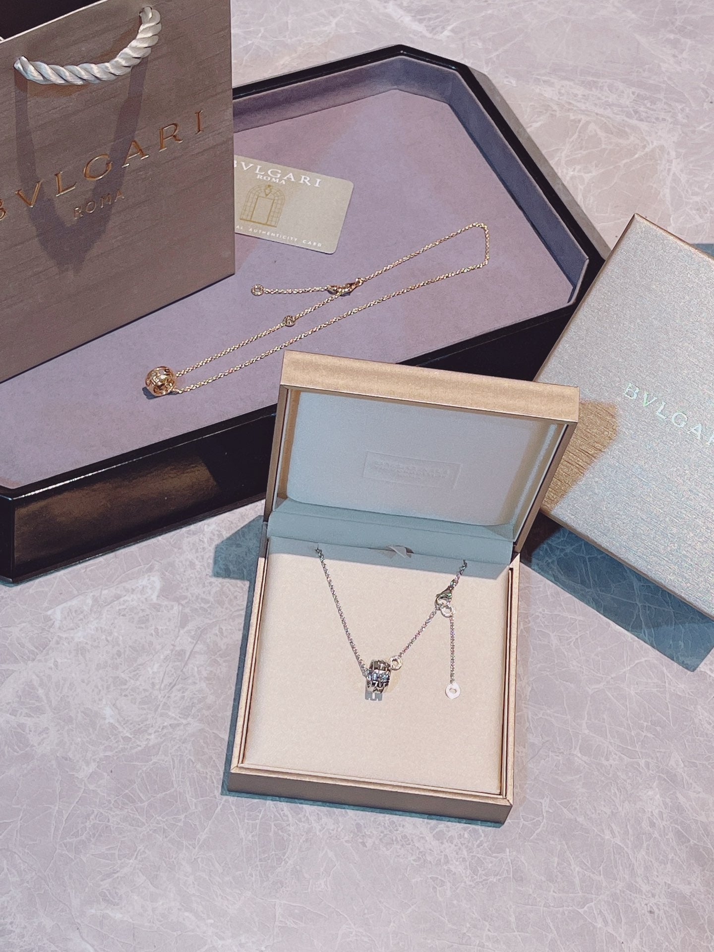 LuxluxHouse Best Quality Accessories Necklace Bvlgari