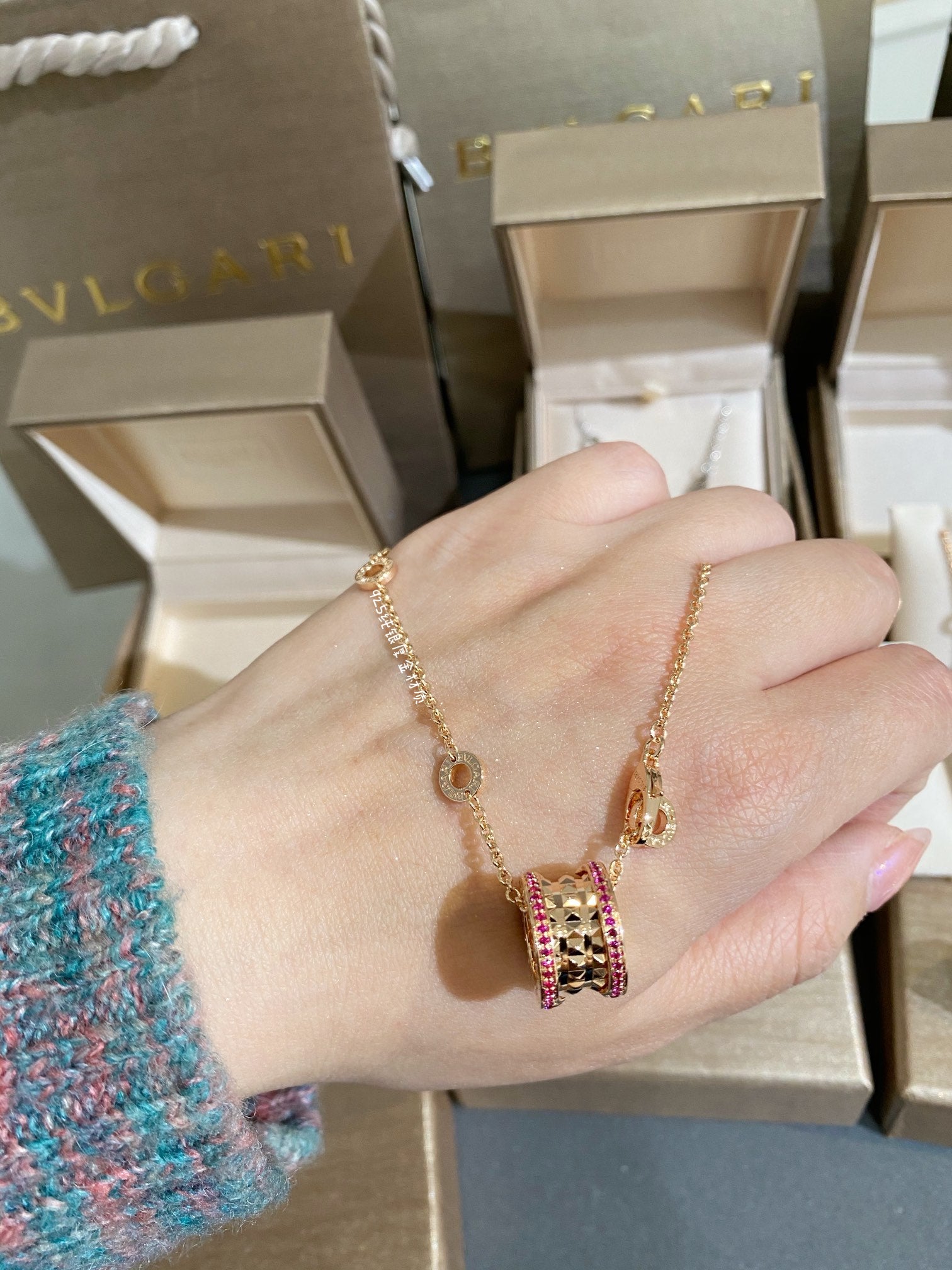 LuxluxHouse Best Quality Accessories Necklace Bvlgari