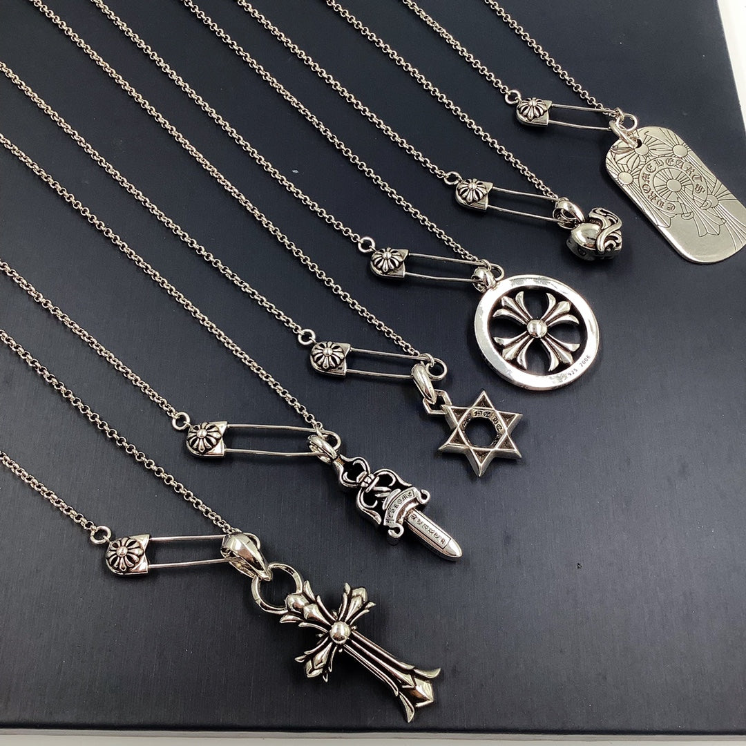 LuxluxHouse Best Quality Accessories Necklace Chrome Hearts