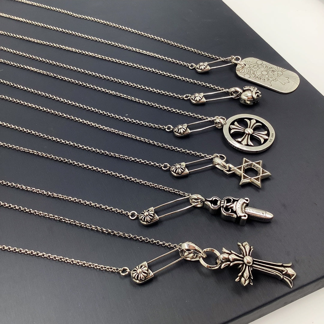 LuxluxHouse Best Quality Accessories Necklace Chrome Hearts