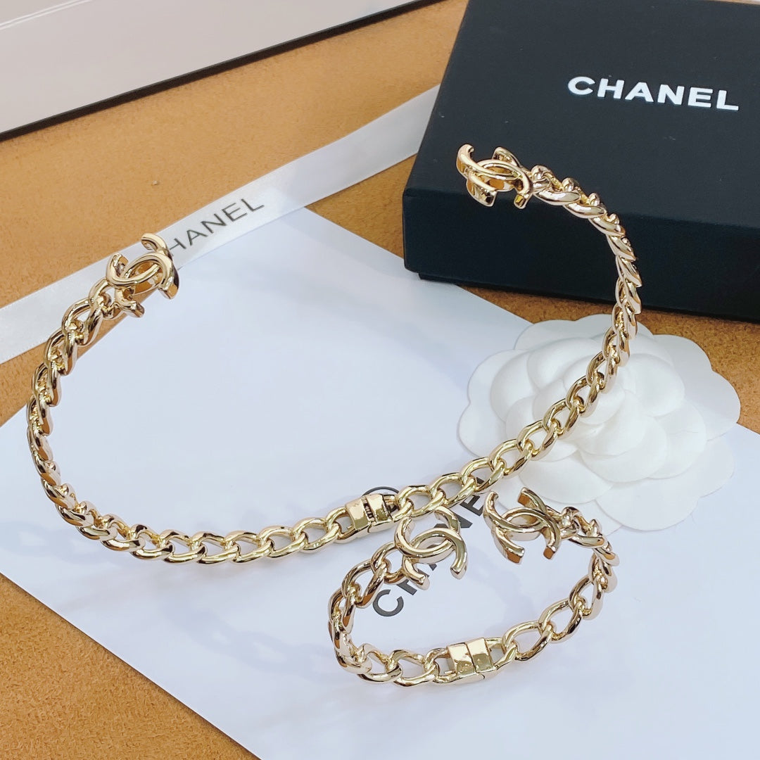 LuxluxHouse Best Quality Accessories Bracelet Bracelet Earrings Chanel Earrings