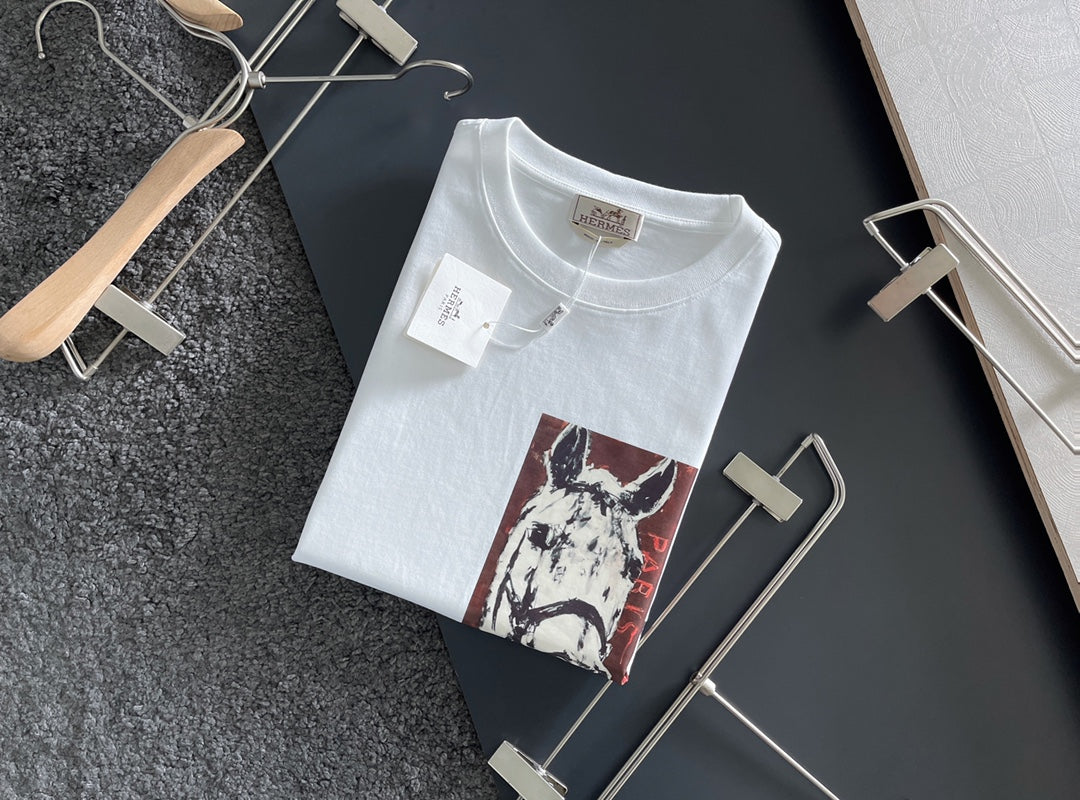 LuxluxHouse Best Quality Clothes Hermes T-shirt
