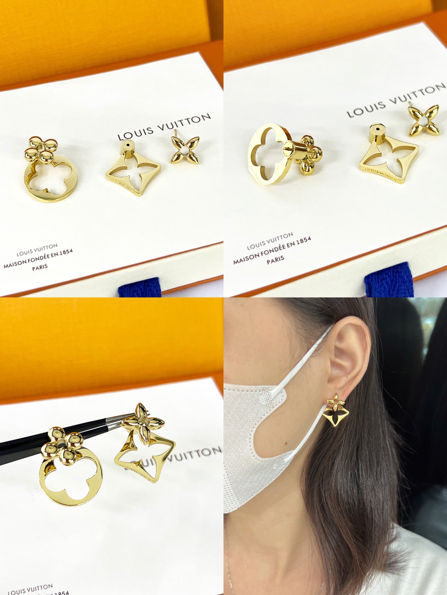 LuxluxHouse Best Quality Accessories Earrings Earrings Earrings Louis Vuitton