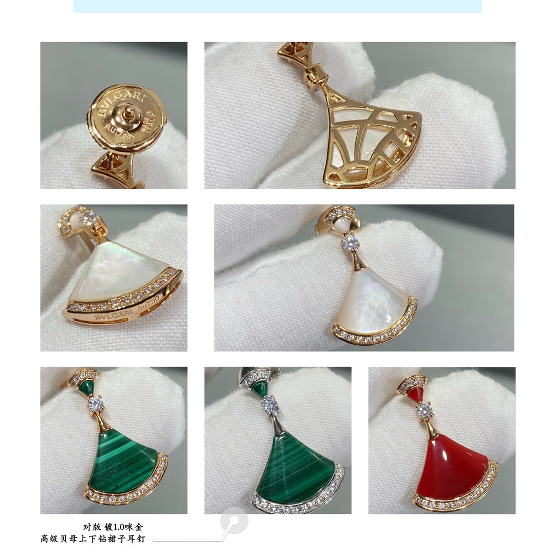 LuxluxHouse Best Quality Accessories Earrings Bvlgari