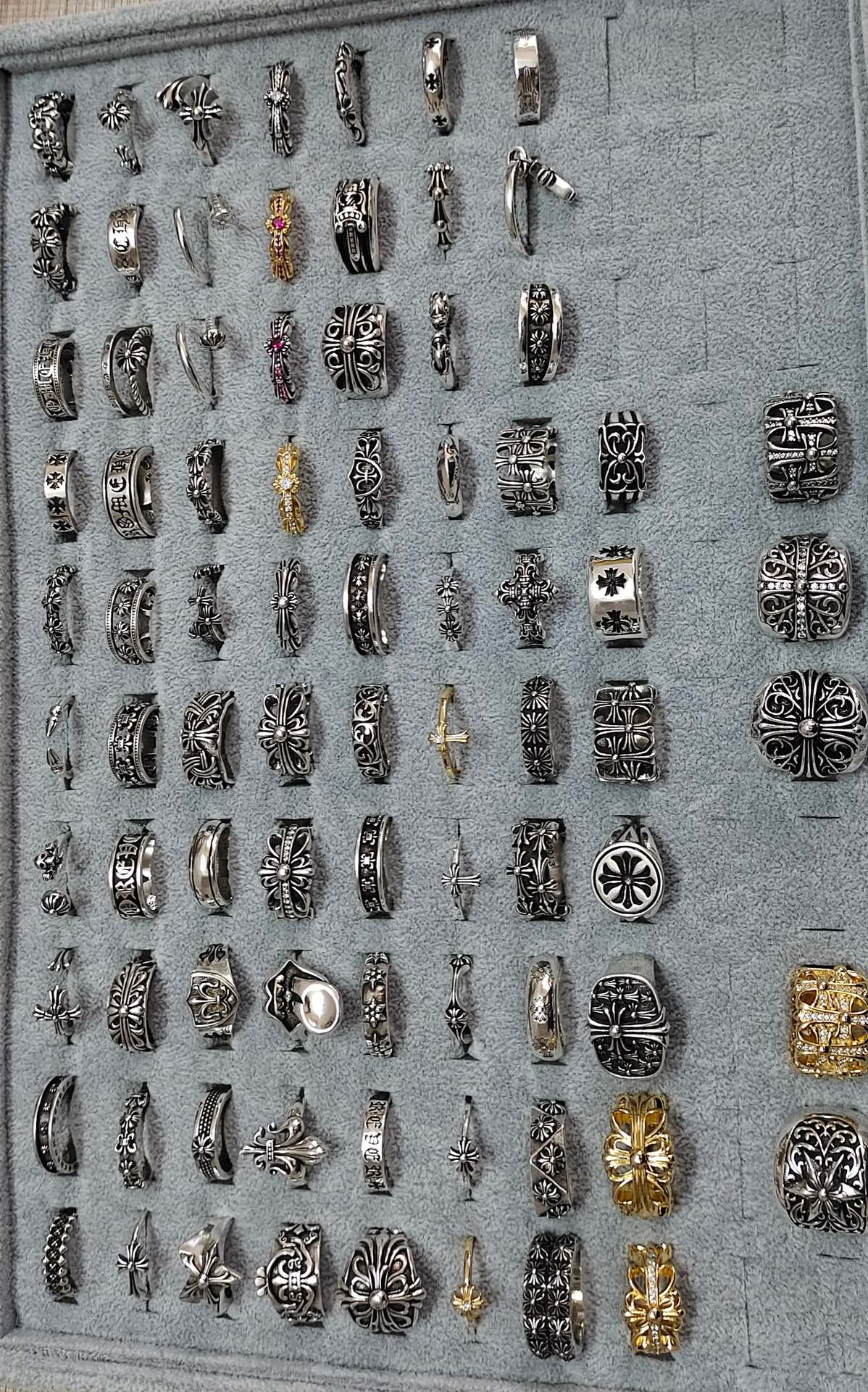 LuxluxHouse Best Quality Accessories Chrome Hearts Ring
