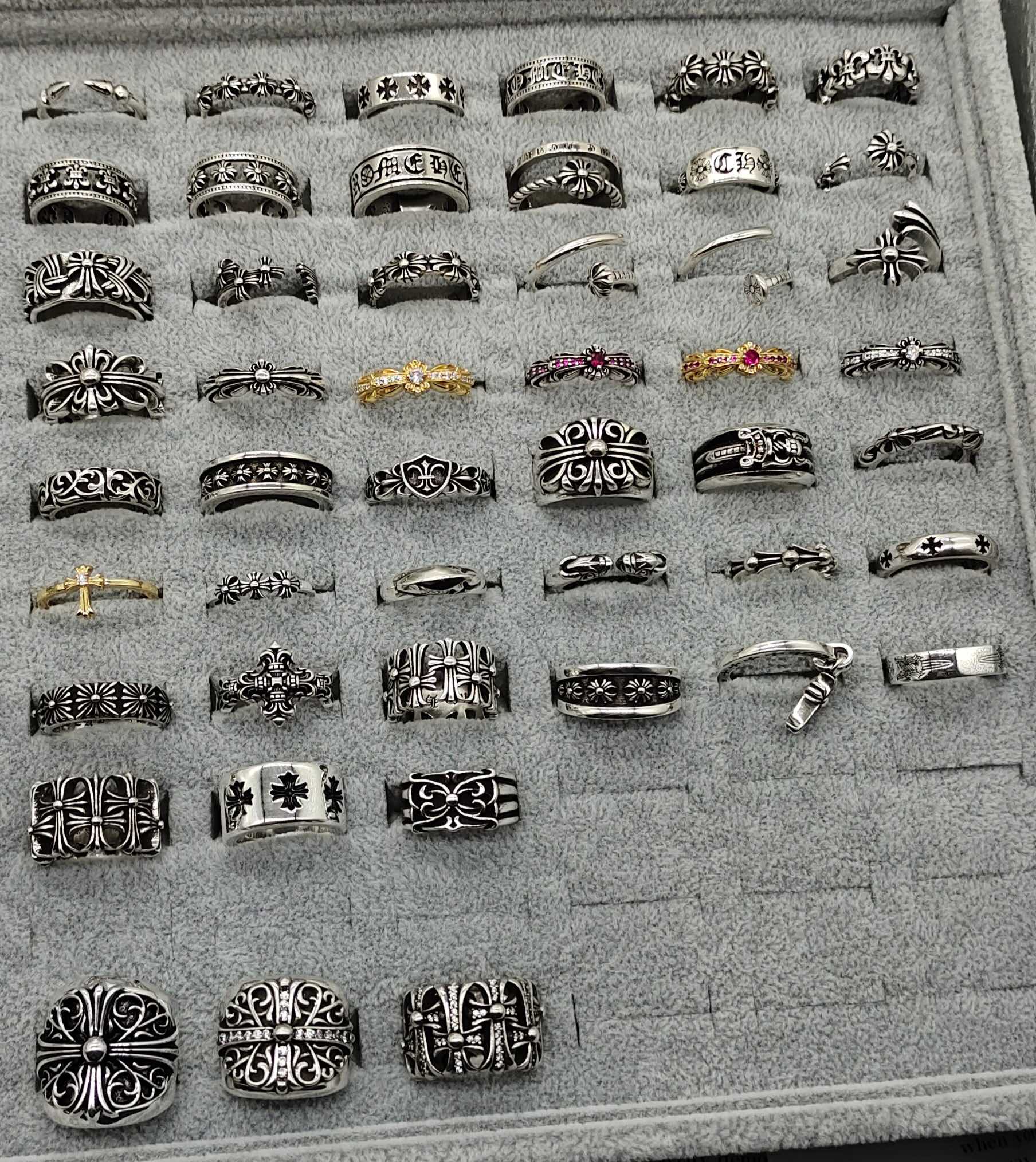 LuxluxHouse Best Quality Accessories Chrome Hearts Ring