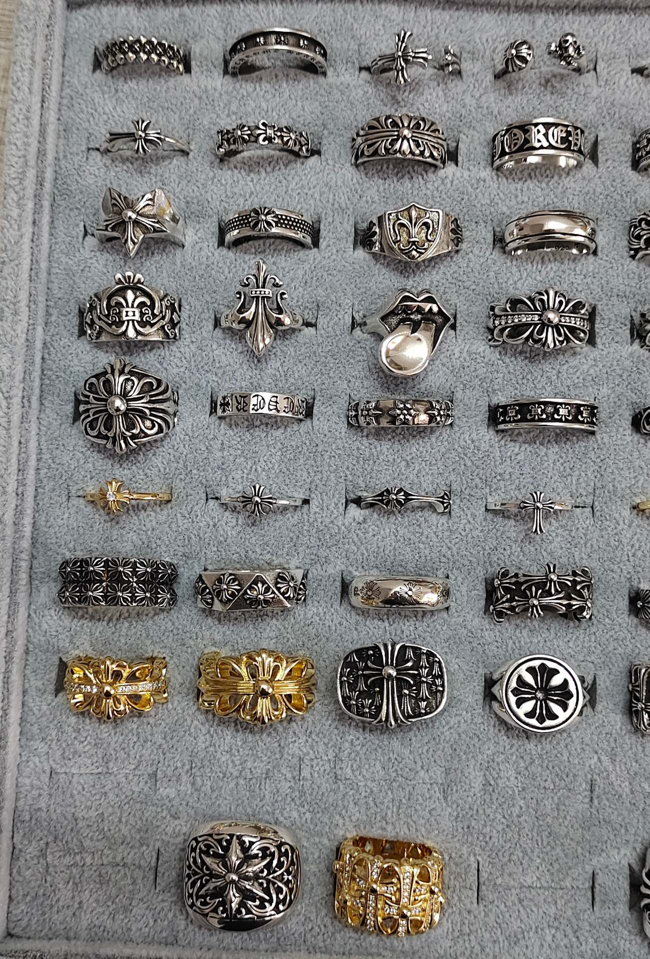 LuxluxHouse Best Quality Accessories Chrome Hearts Ring