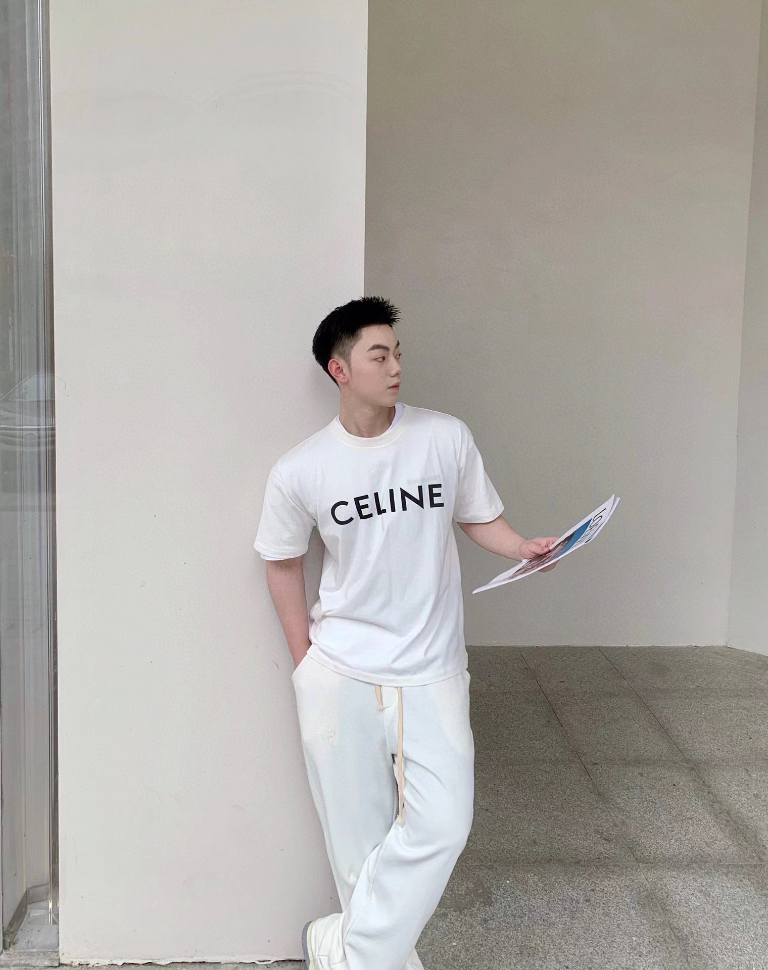 LuxluxHouse Best Quality Clothes T-shirt Celine