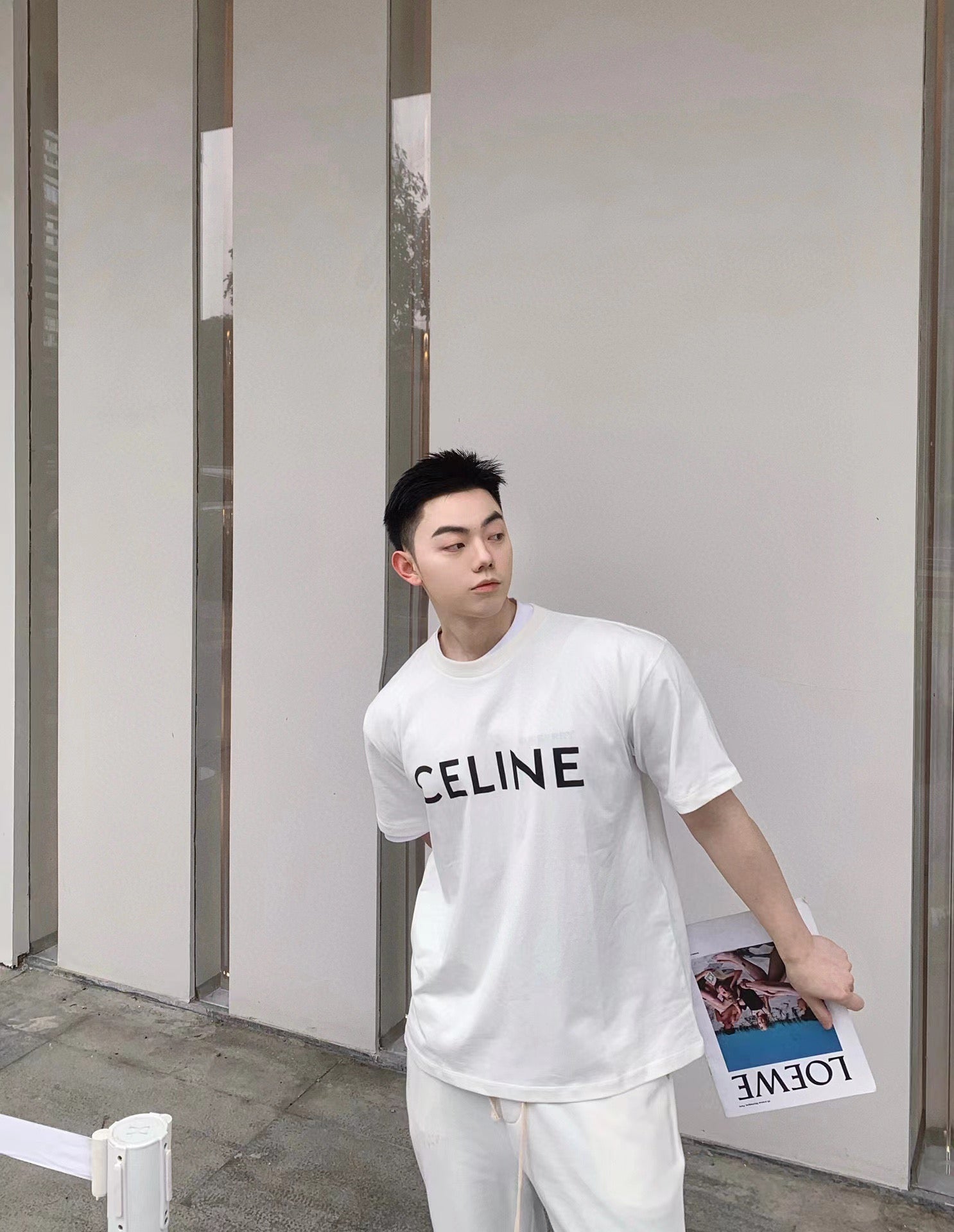 LuxluxHouse Best Quality Clothes T-shirt Celine