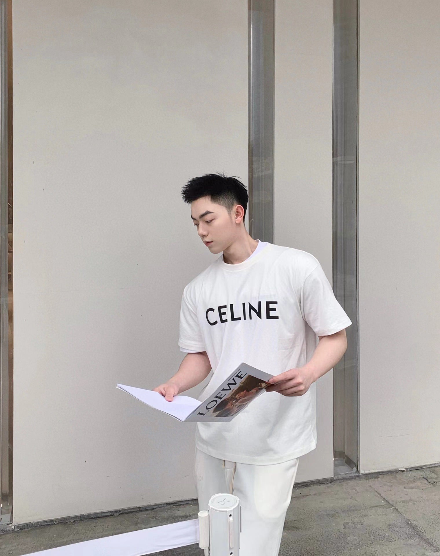 LuxluxHouse Best Quality Clothes T-shirt Celine