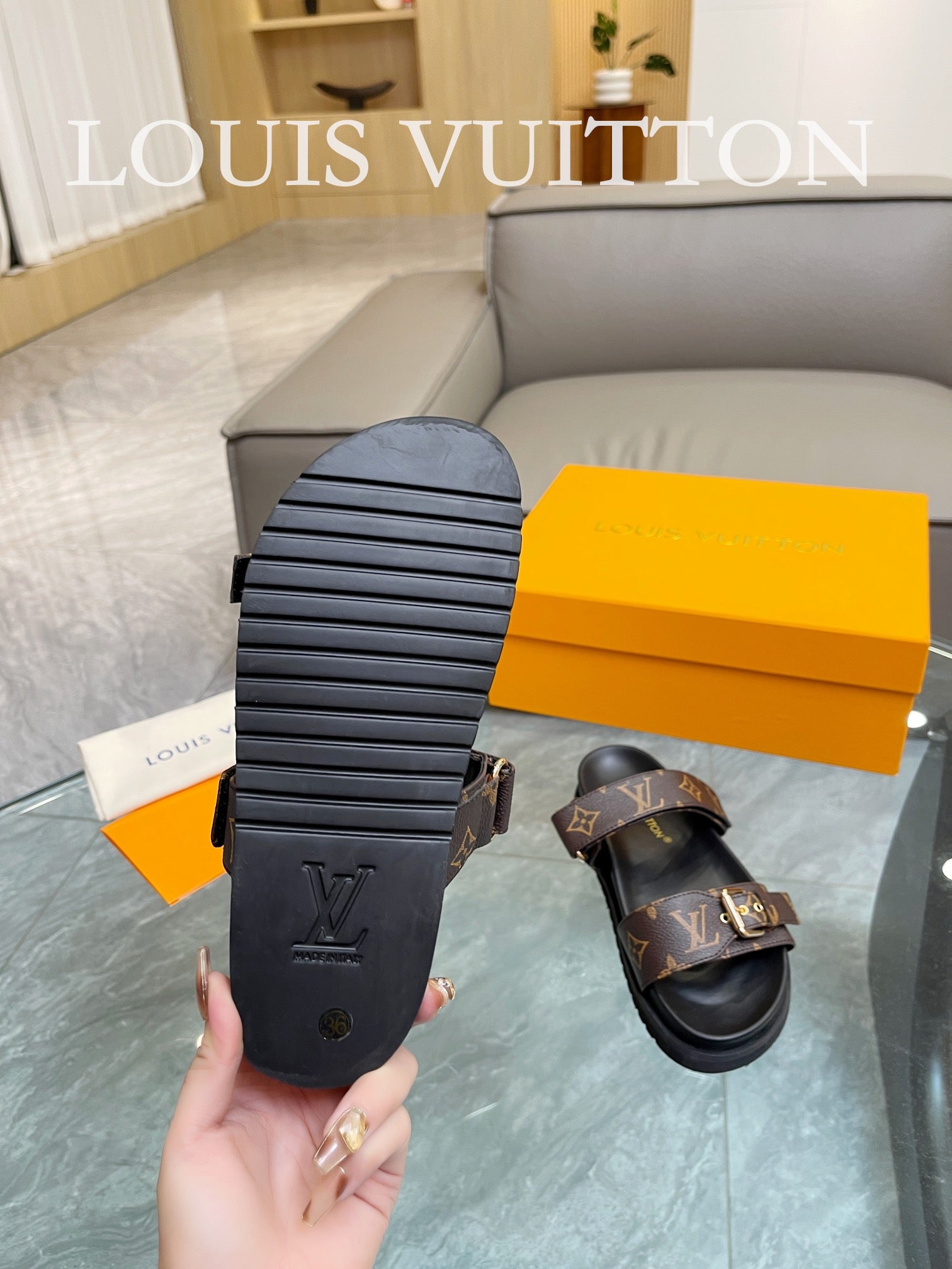 LuxluxHouse Best Quality Sandals Louis Vuitton