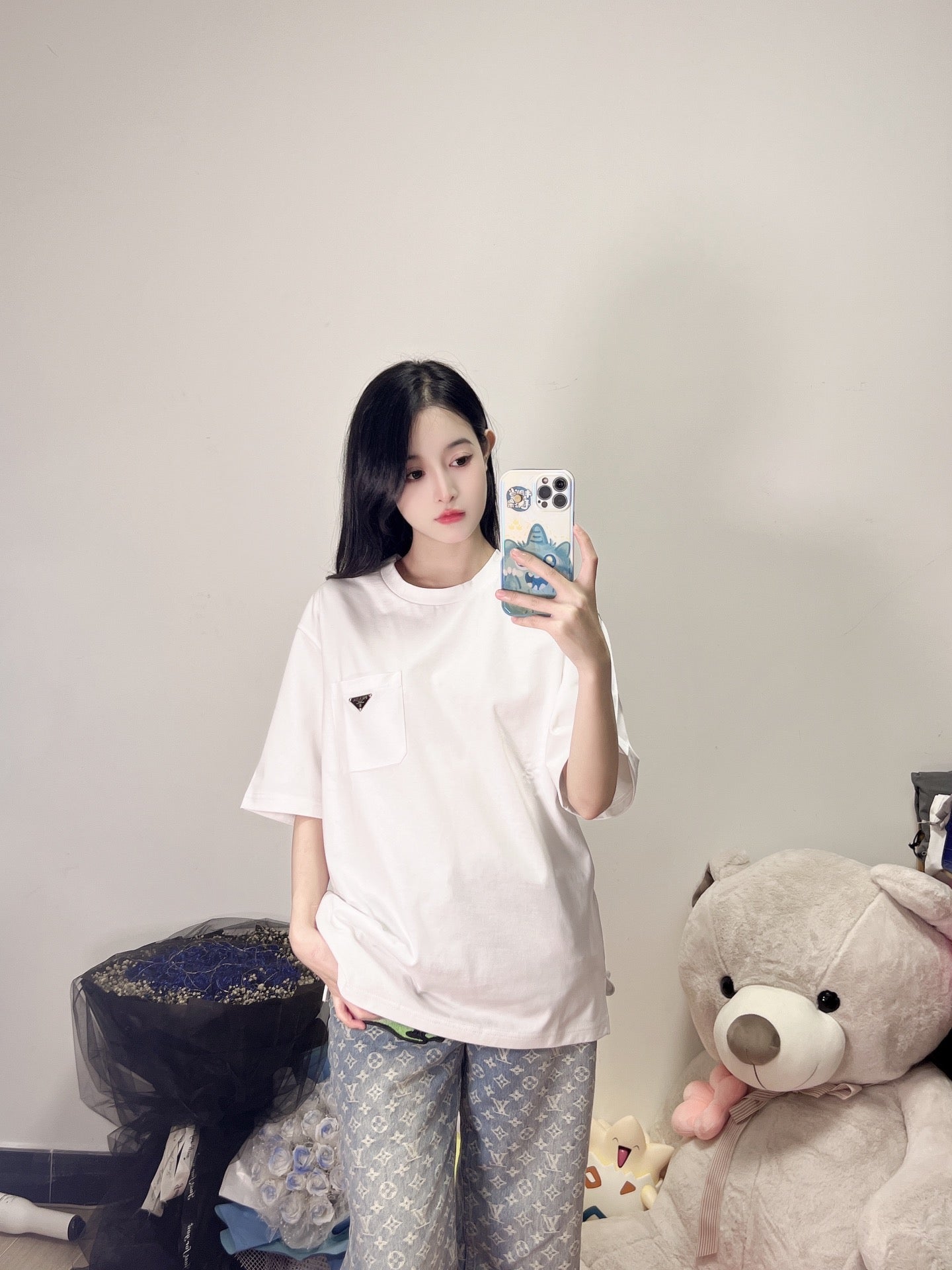 LuxluxHouse Best Quality Clothes T-shirt Prada