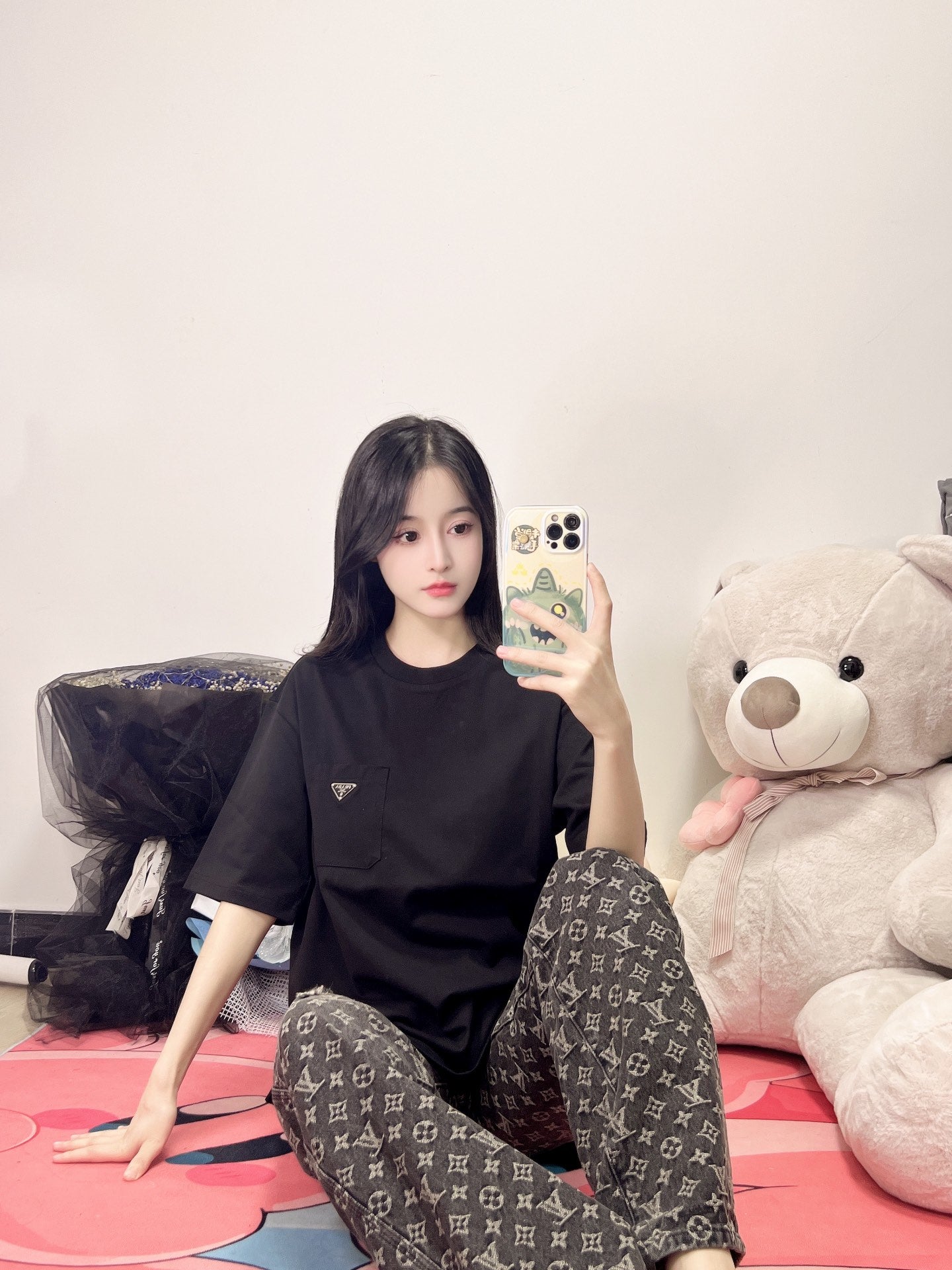 LuxluxHouse Best Quality Clothes T-shirt Prada