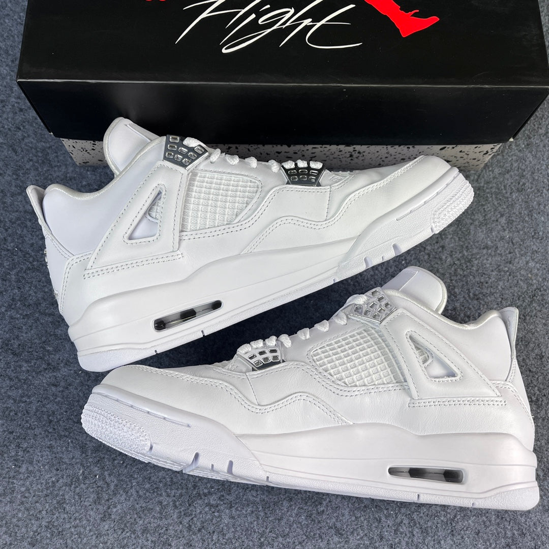 LJR Batch-Air Jordan 4 "White Cat" 308497-100