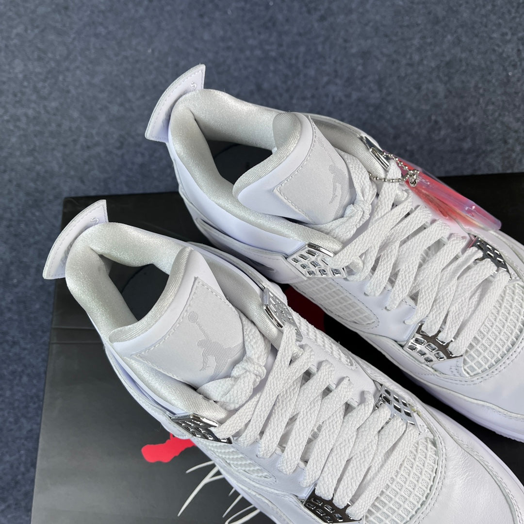 LJR Batch-Air Jordan 4 "White Cat" 308497-100