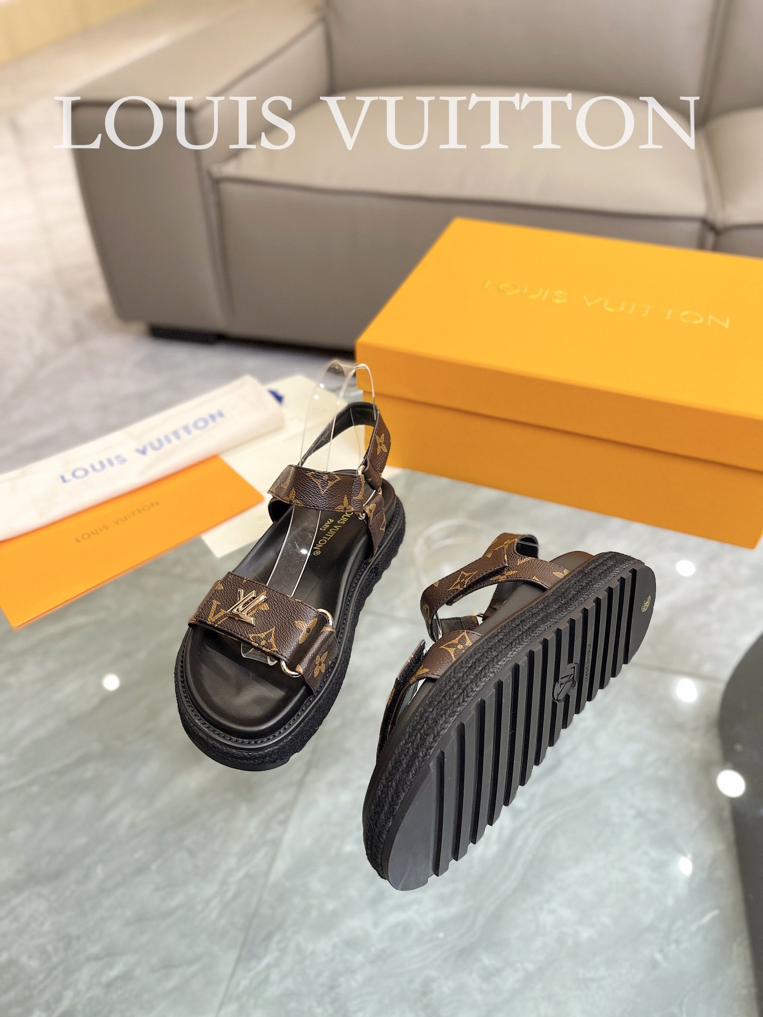 LuxluxHouse Best Quality Sandals Louis Vuitton