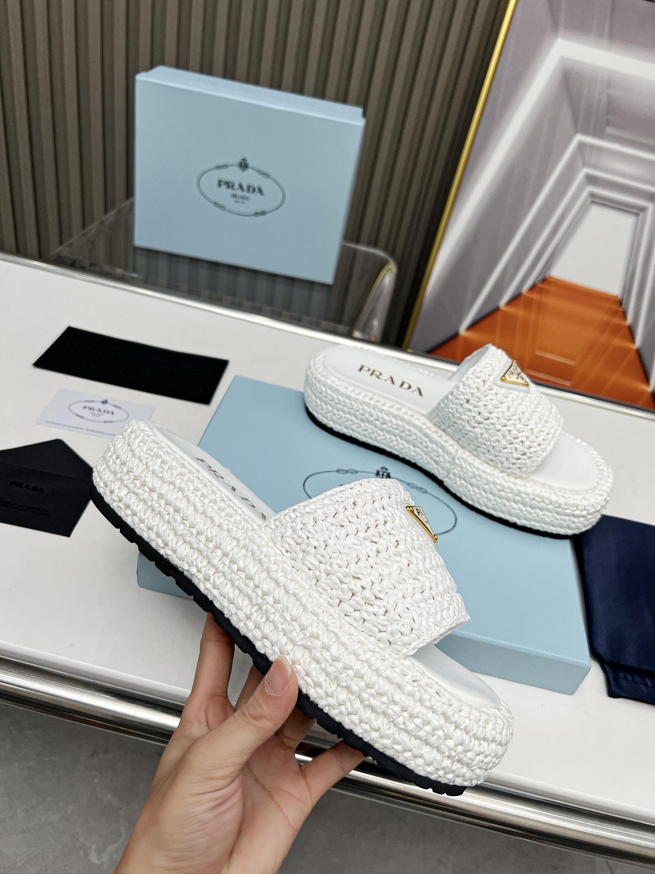 LuxluxHouse Best Quality Sandals Prada