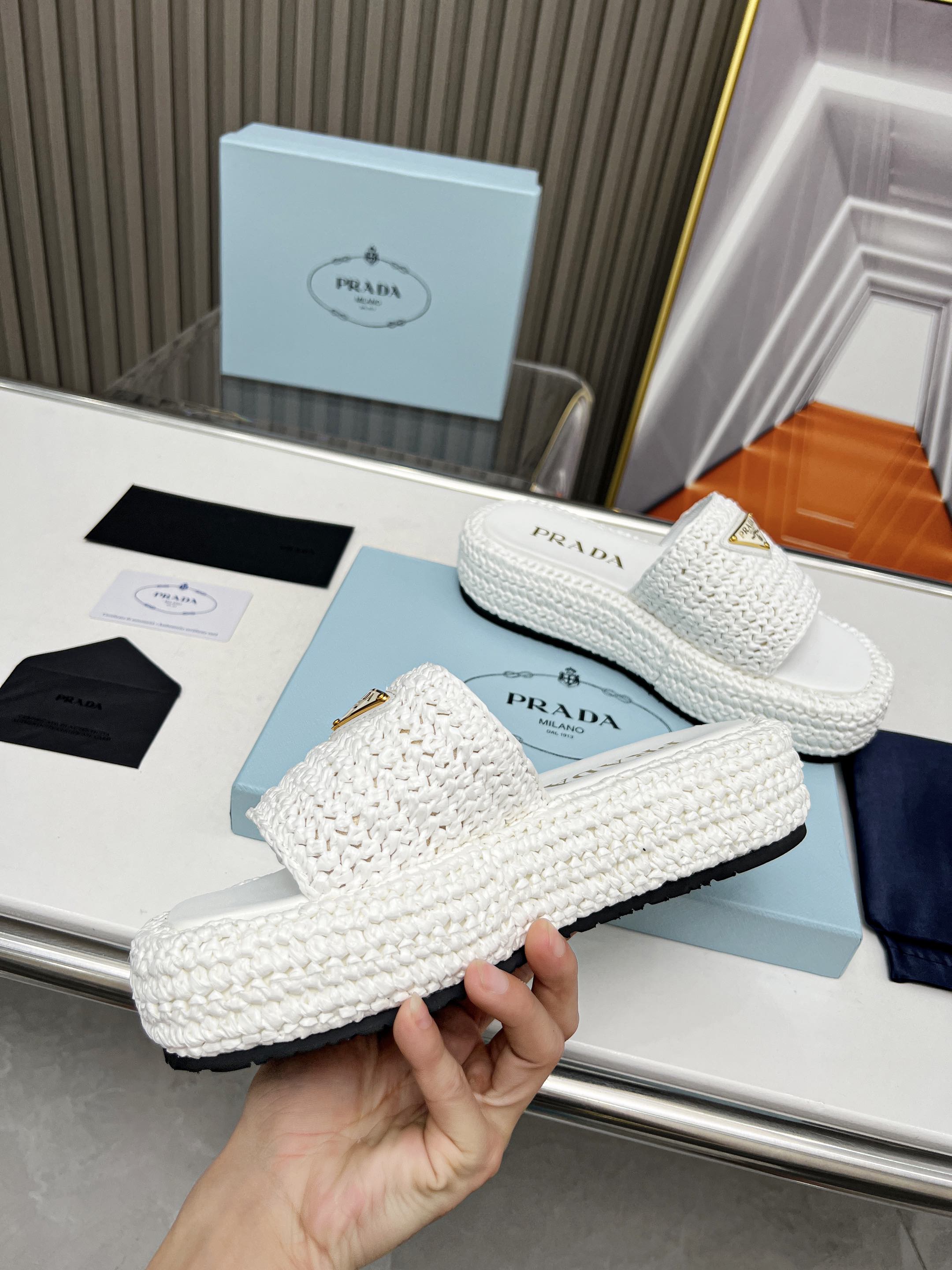 LuxluxHouse Best Quality Sandals Prada