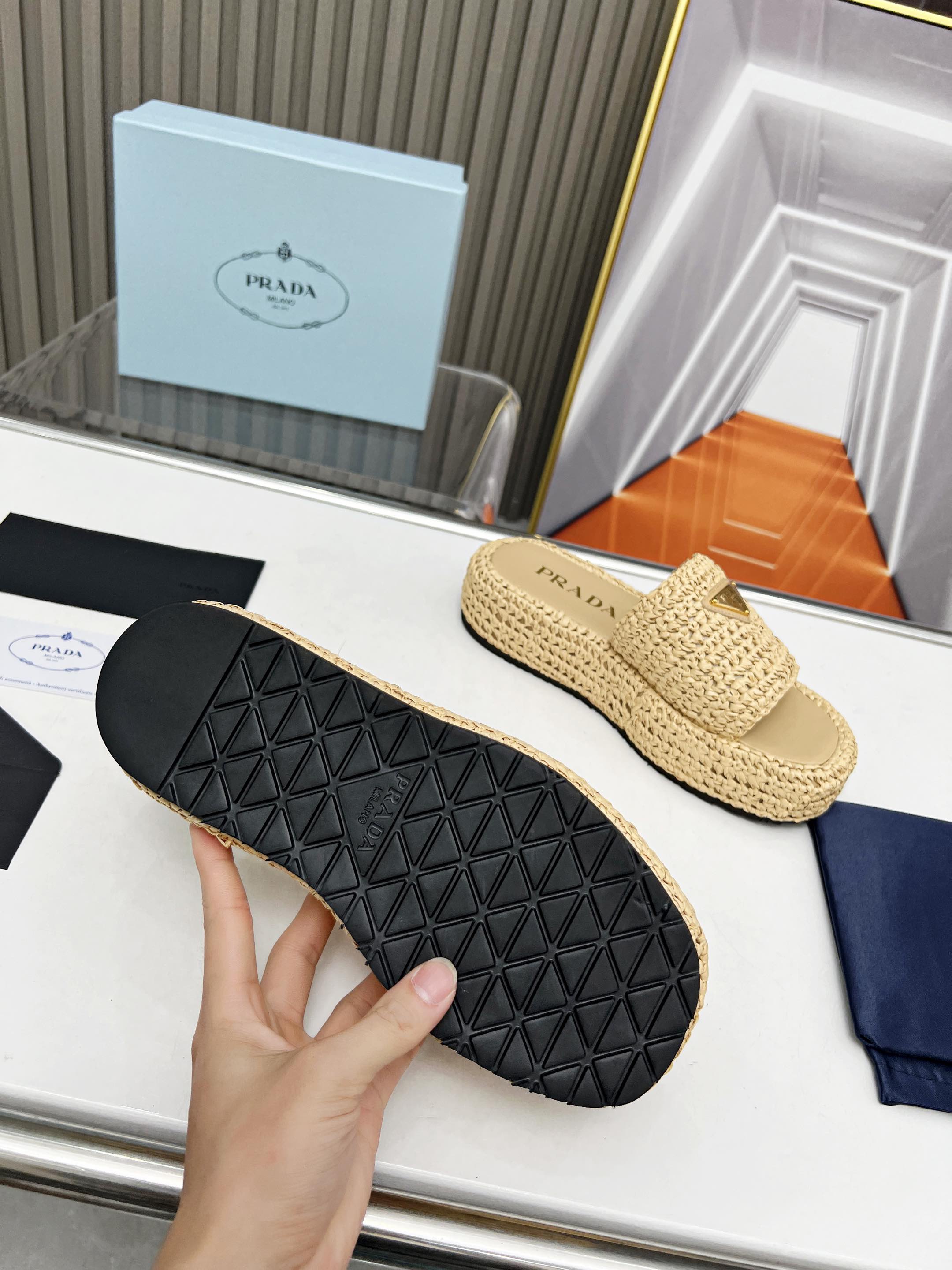 LuxluxHouse Best Quality Sandals Prada