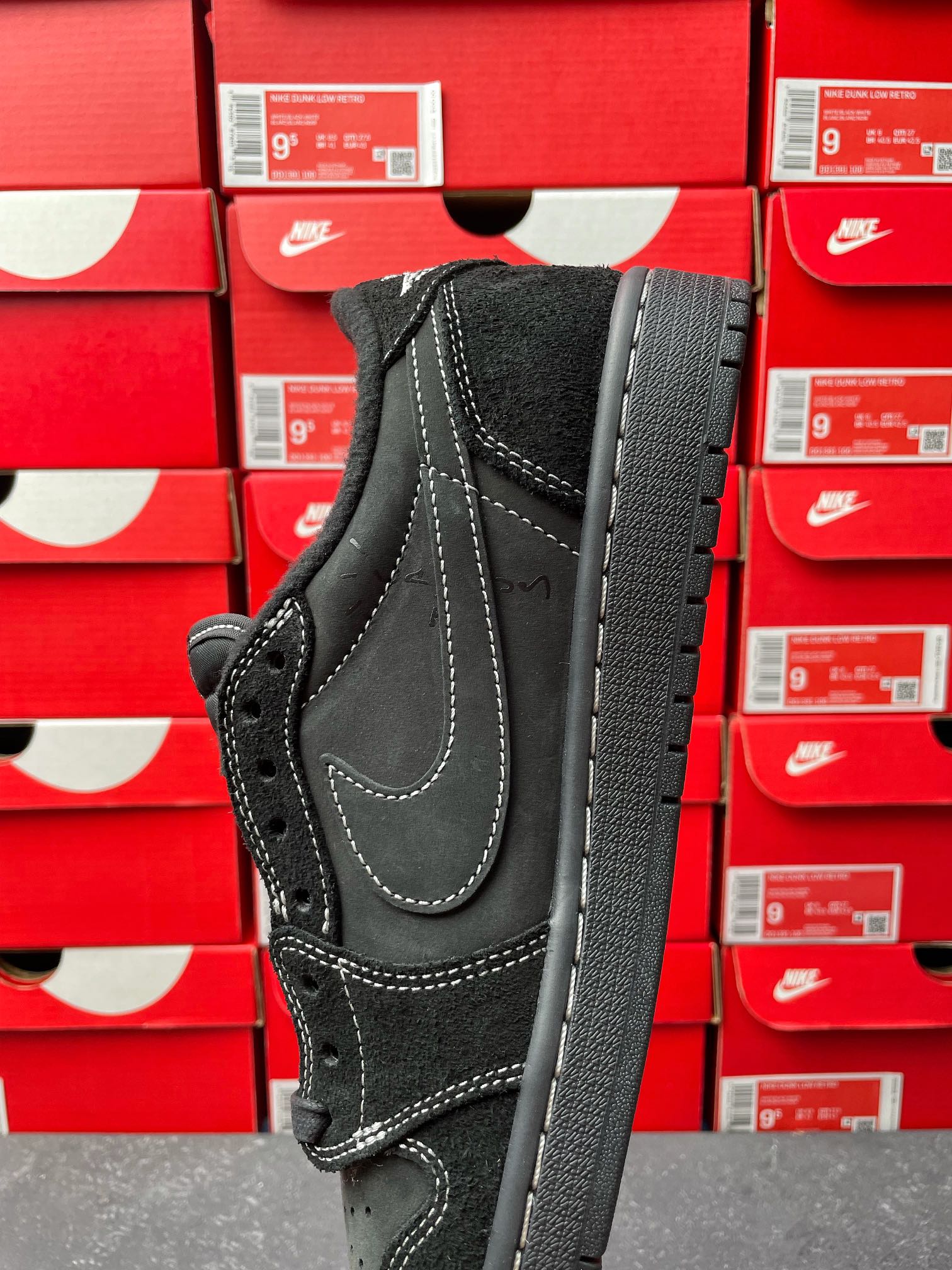 FK Batch-Air Jordan 1 × Travis Scott “ Black/Phantom”