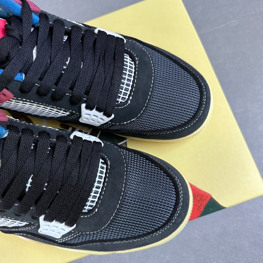 PB Batch-Union LA × Air Jordan 4 “Off noir”