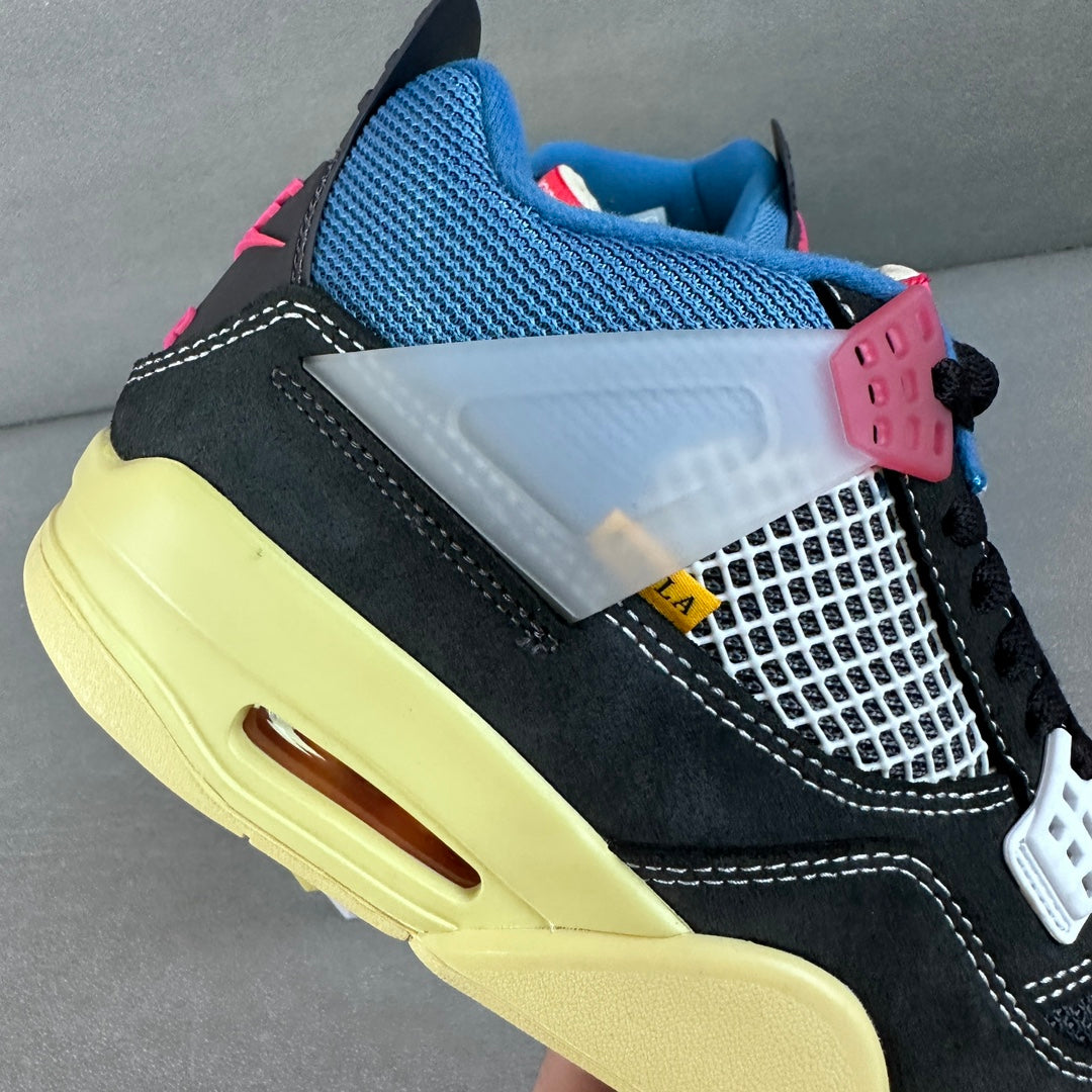 PB Batch-Union LA × Air Jordan 4 “Off noir”