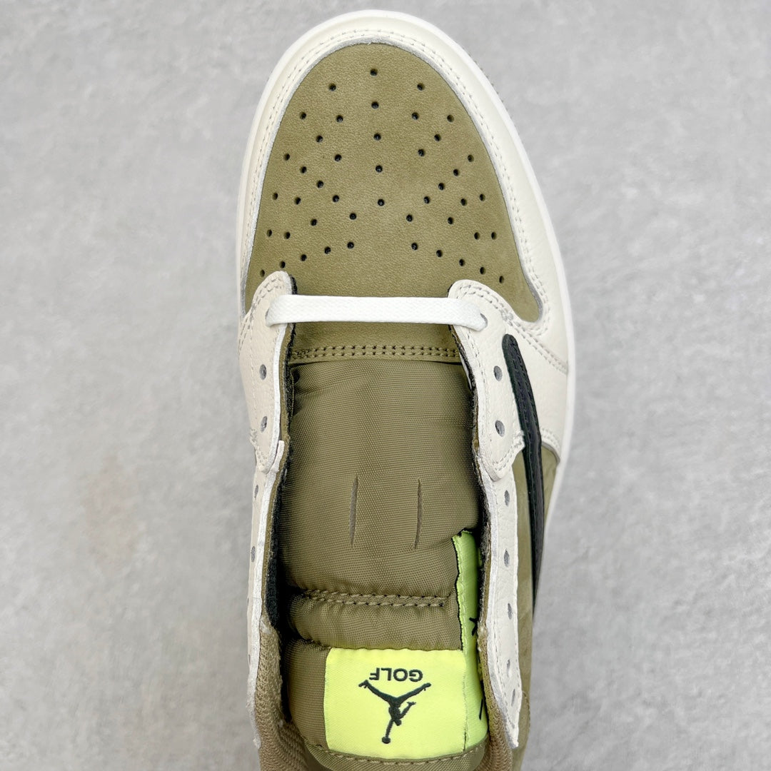 KZ Batch-Air Jordan 1 × Travis Scott “Golf Olives”
