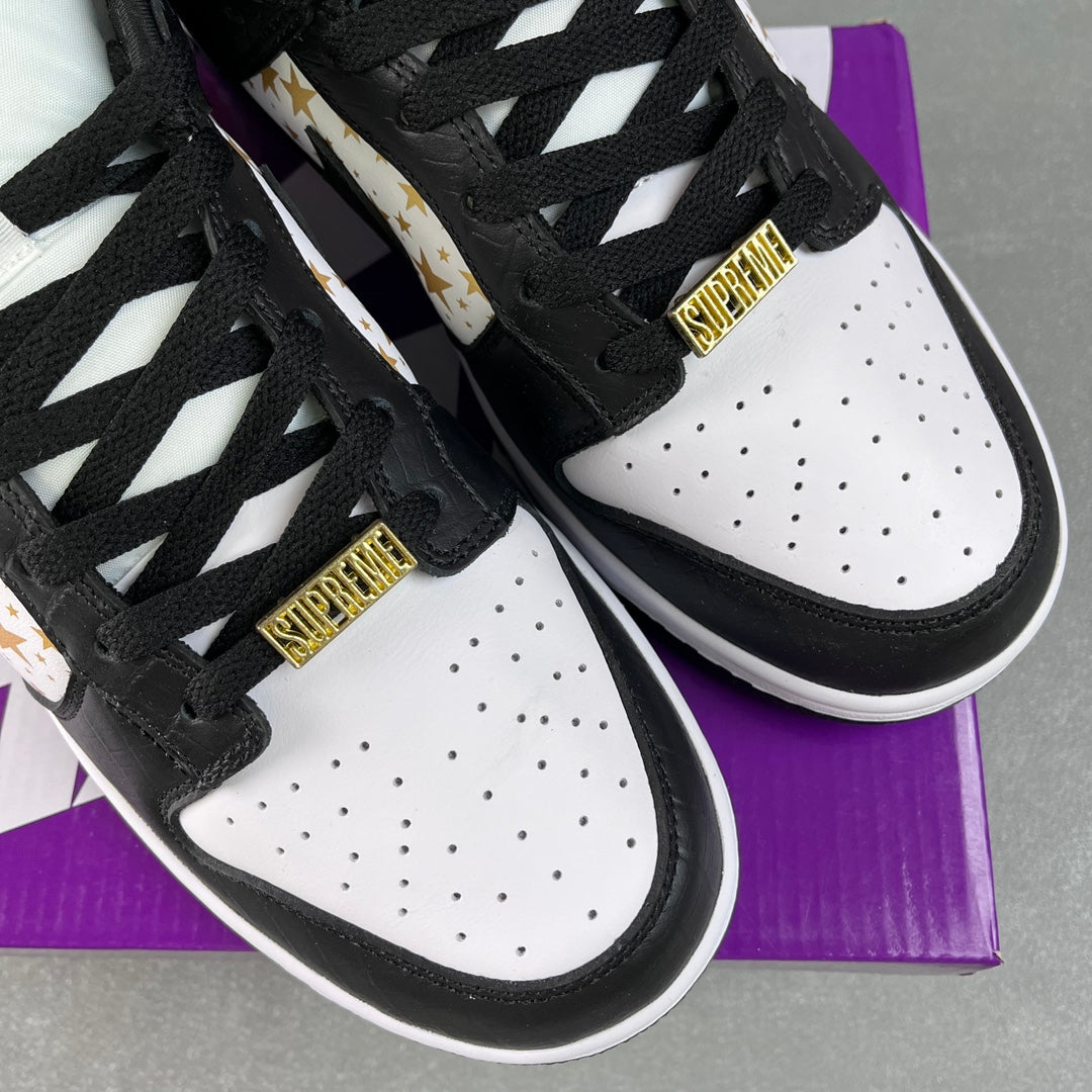 AY Batch-Supreme × Dunk SB Low “Black Stars”