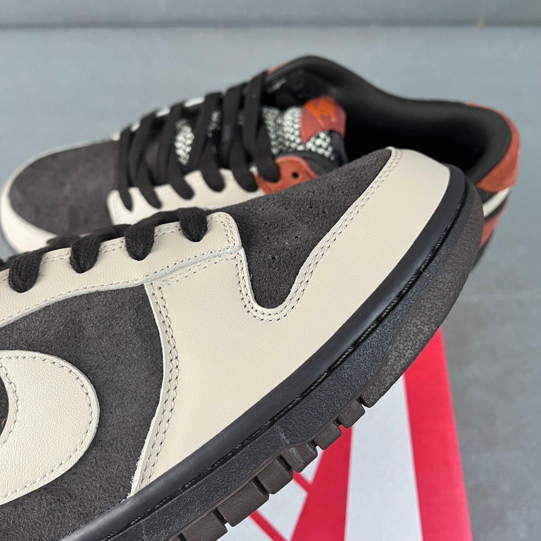 AY Batch-Nike Dunk Low “Velvet Brown and Rugged Orange”