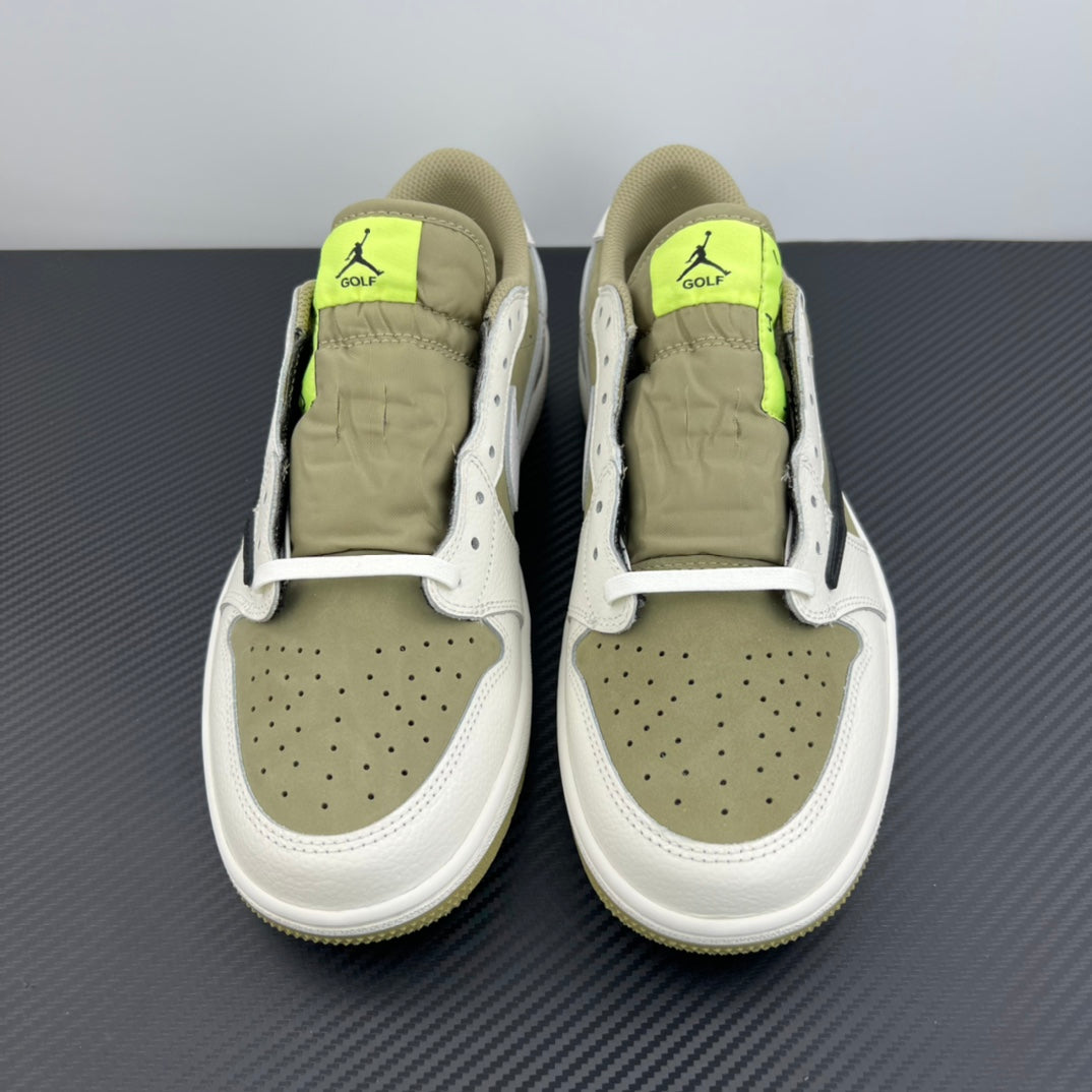 FK Batch-Air Jordan 1 × Travis Scott “Golf Olives”