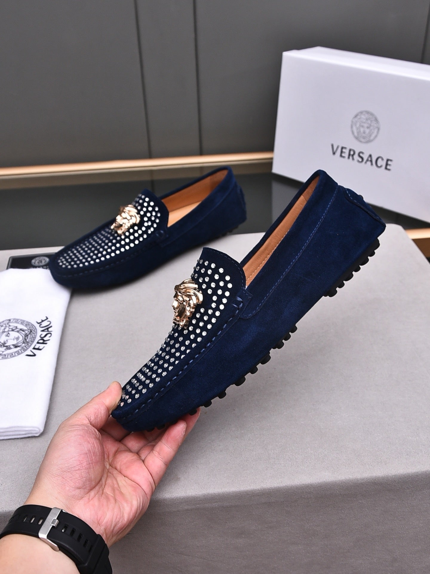 LuxluxHouse Best Quality Shoes Versace