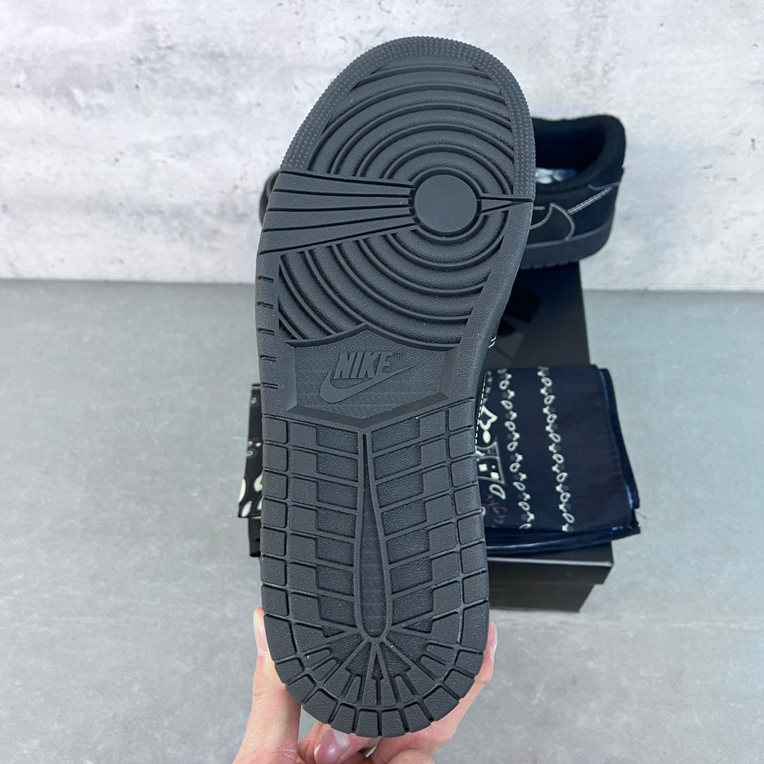 FQ Batch-Air Jordan 1 × Travis Scott “ Black/Phantom”