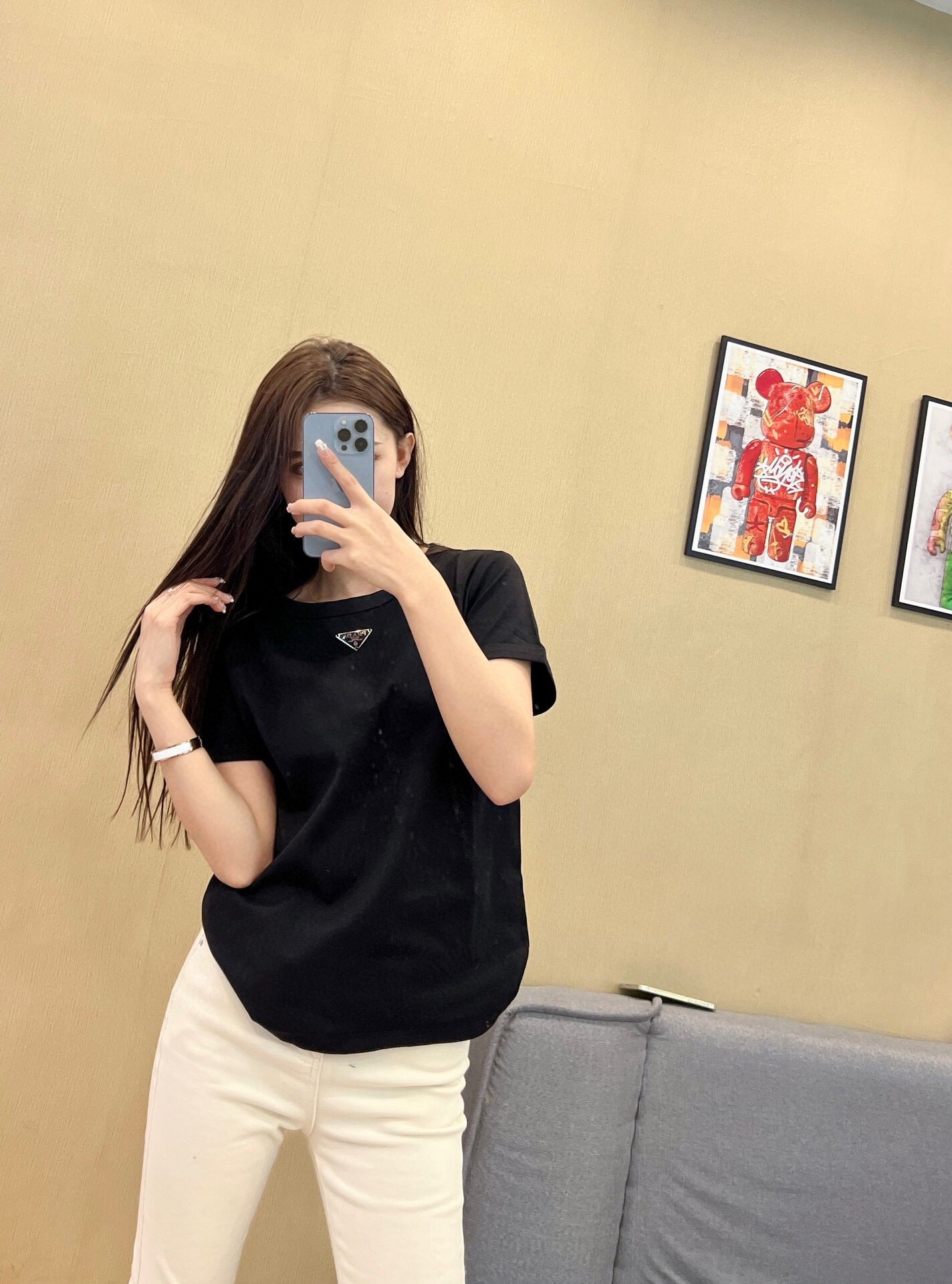 LuxluxHouse Best Quality Clothes T-shirt Prada