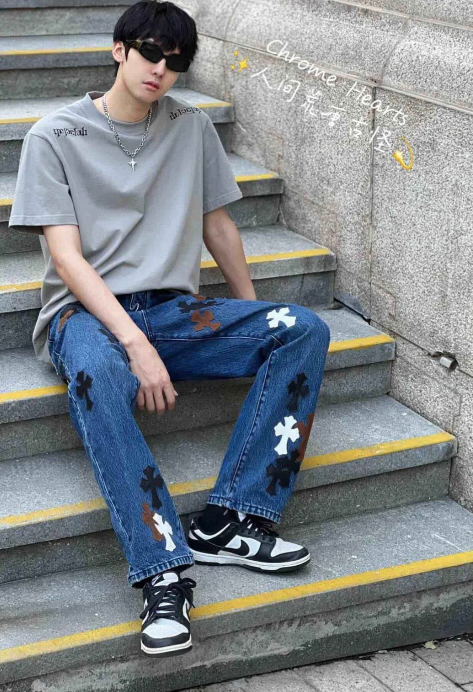 LuxluxHouse Best Quality Clothes Pants Chrome Hearts