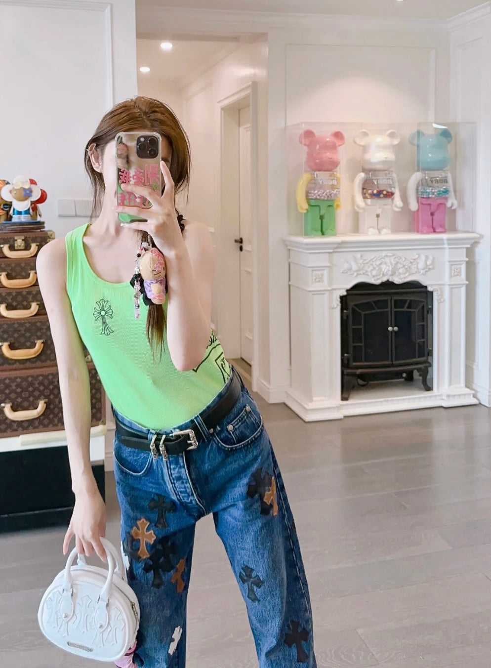 LuxluxHouse Best Quality Clothes Pants Chrome Hearts