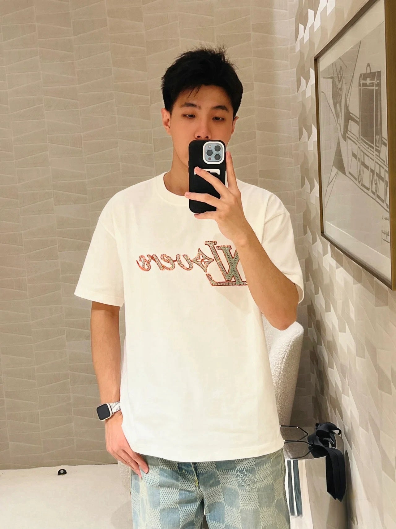 LuxluxHouse Best Quality Clothes T-shirt Louis Vuitton