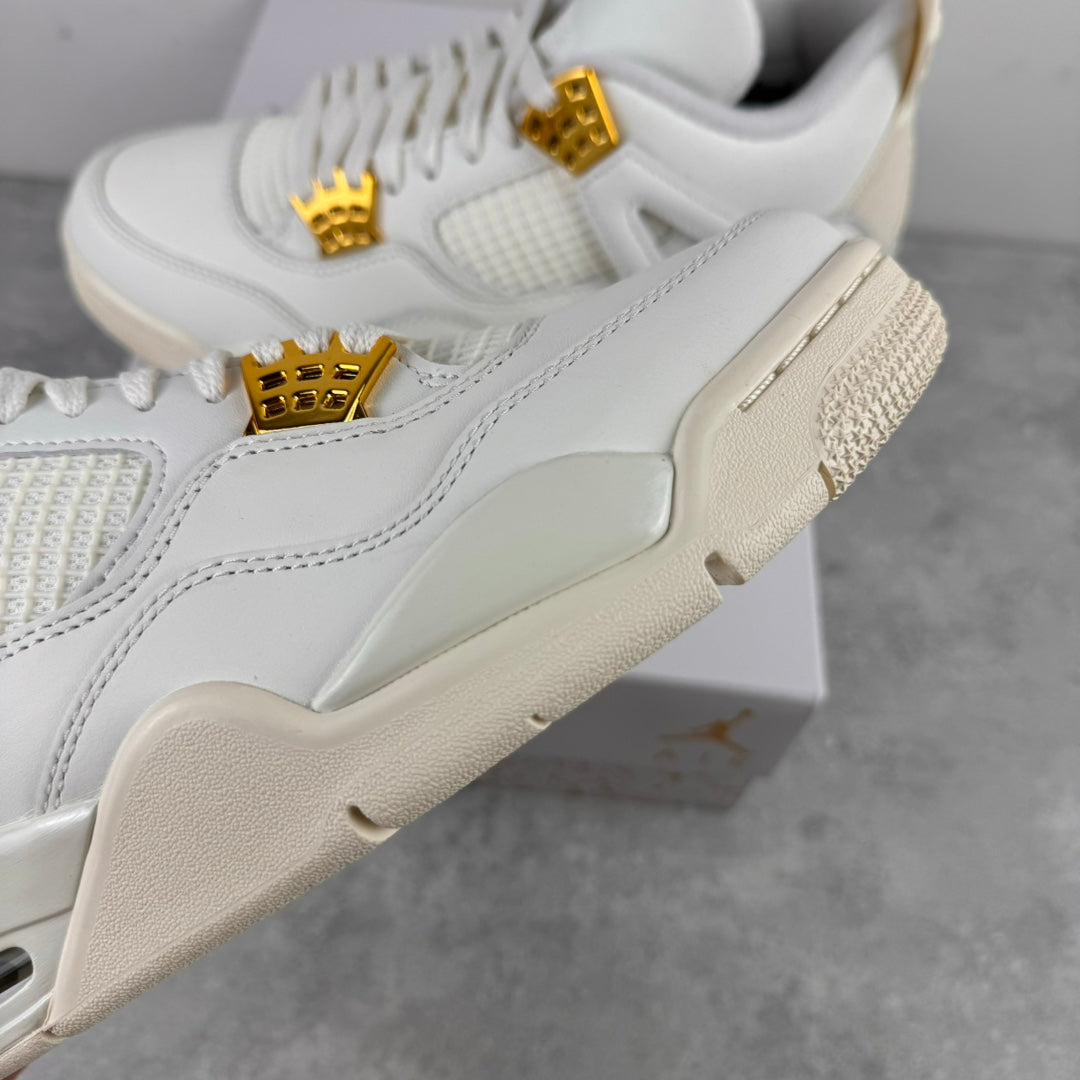 LJR Batch-Air Jordan 4 "Metallic Gold" AQ9129-170