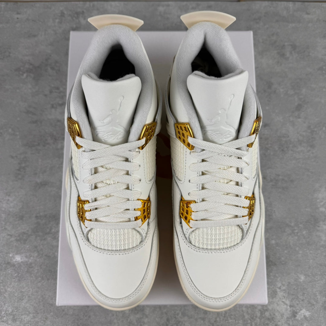LJR Batch-Air Jordan 4 "Metallic Gold" AQ9129-170