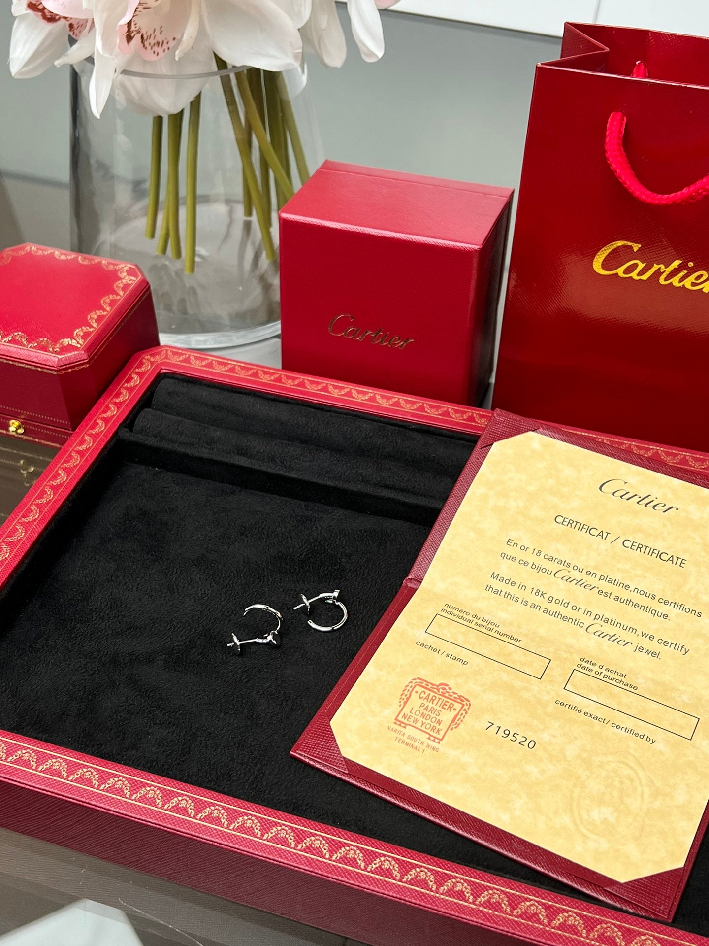 LuxluxHouse Best Quality Accessories Earrings Cartier