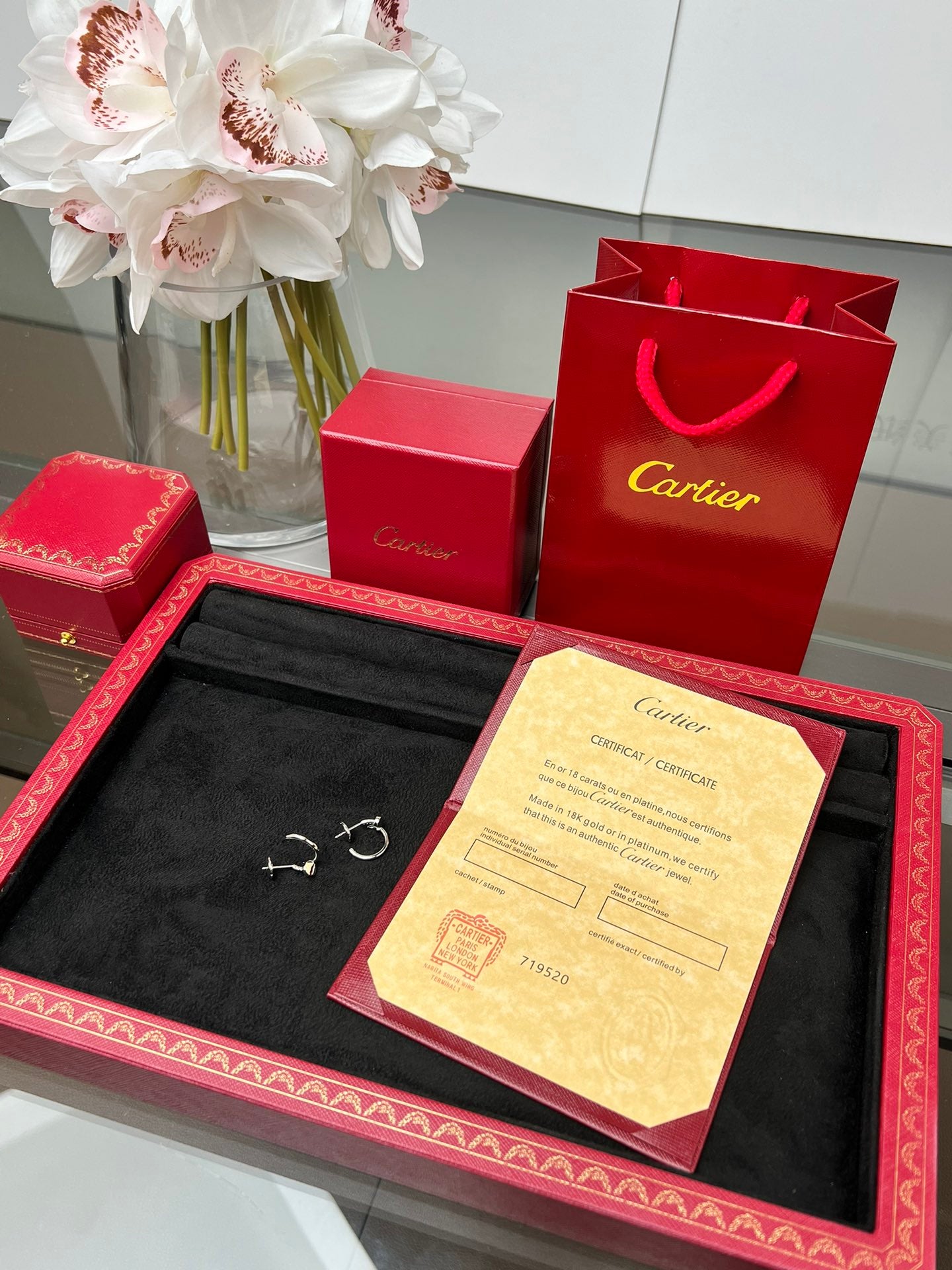 LuxluxHouse Best Quality Accessories Earrings Cartier