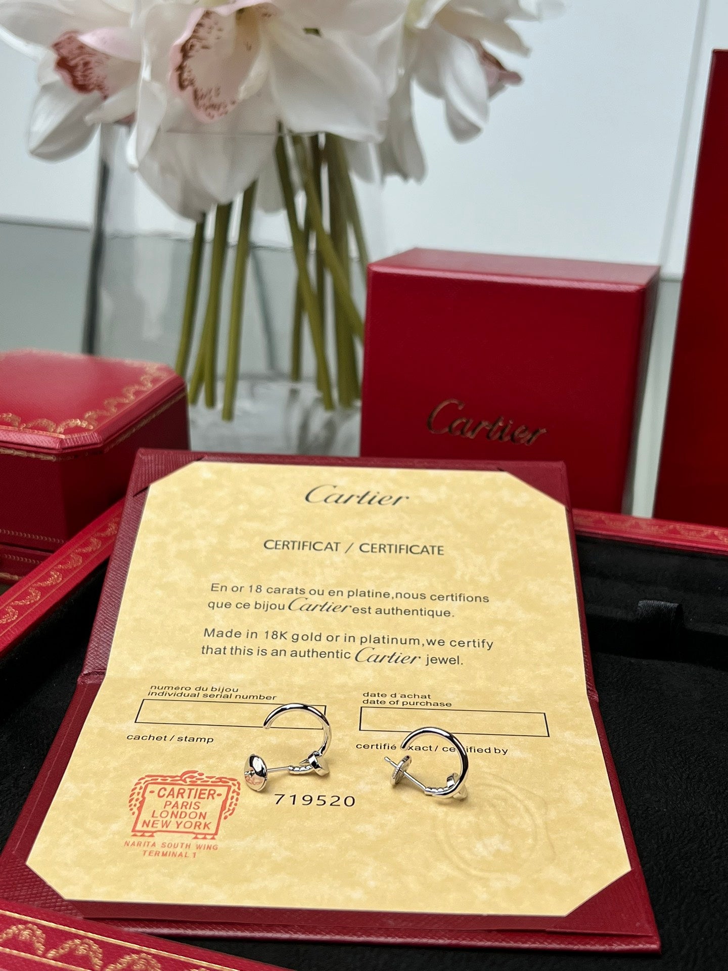 LuxluxHouse Best Quality Accessories Earrings Cartier