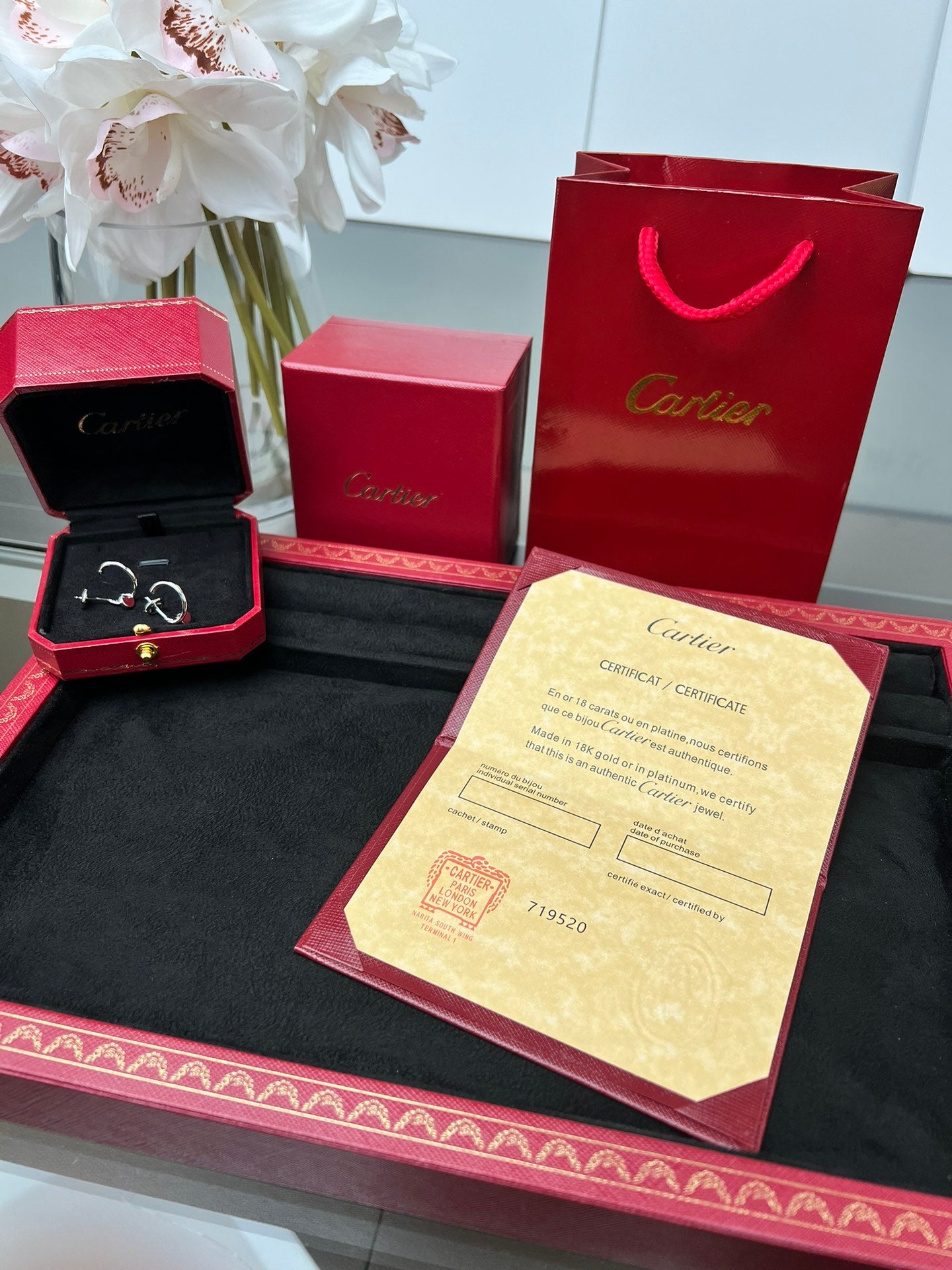 LuxluxHouse Best Quality Accessories Earrings Cartier
