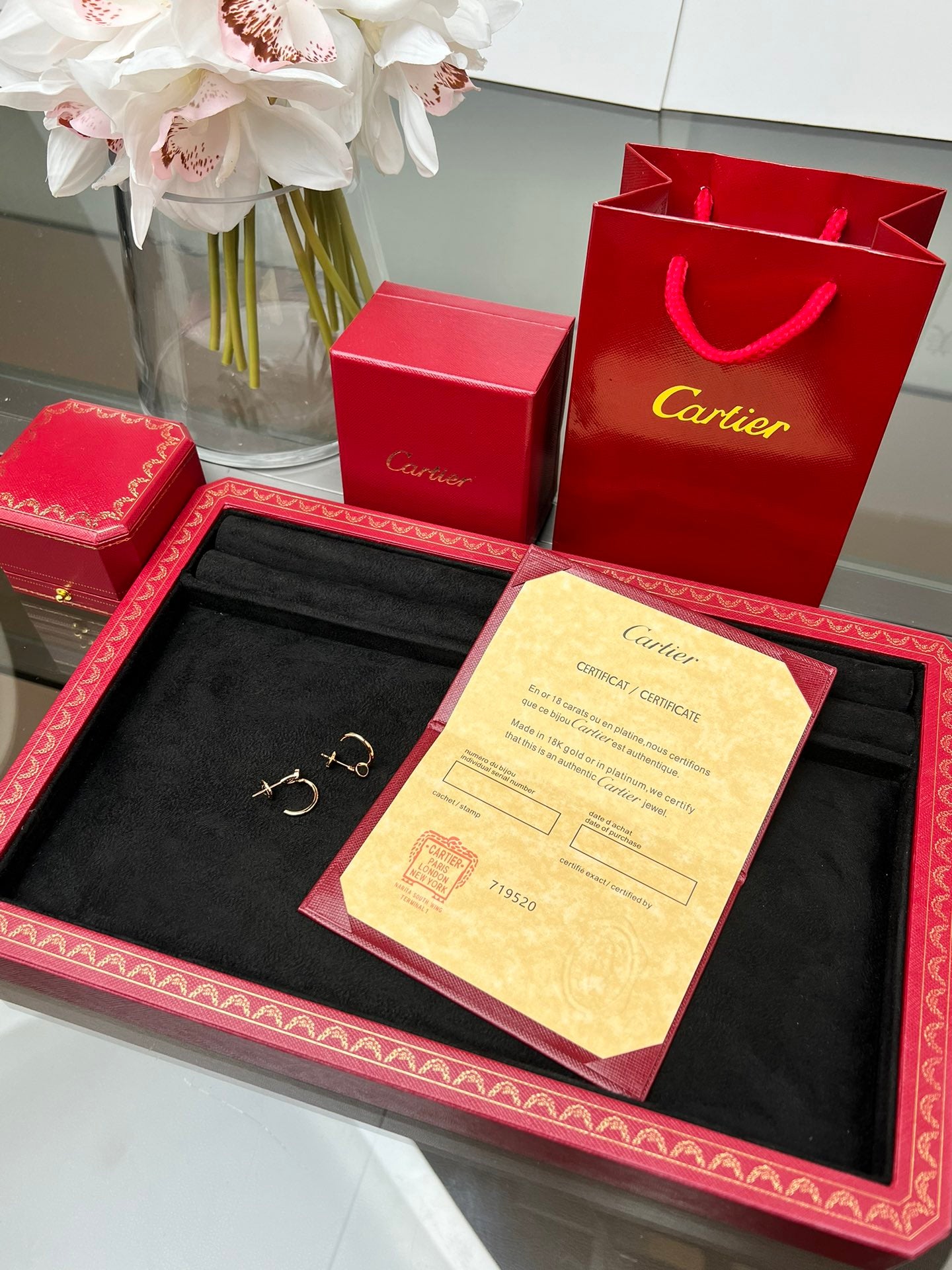 LuxluxHouse Best Quality Accessories Earrings Cartier