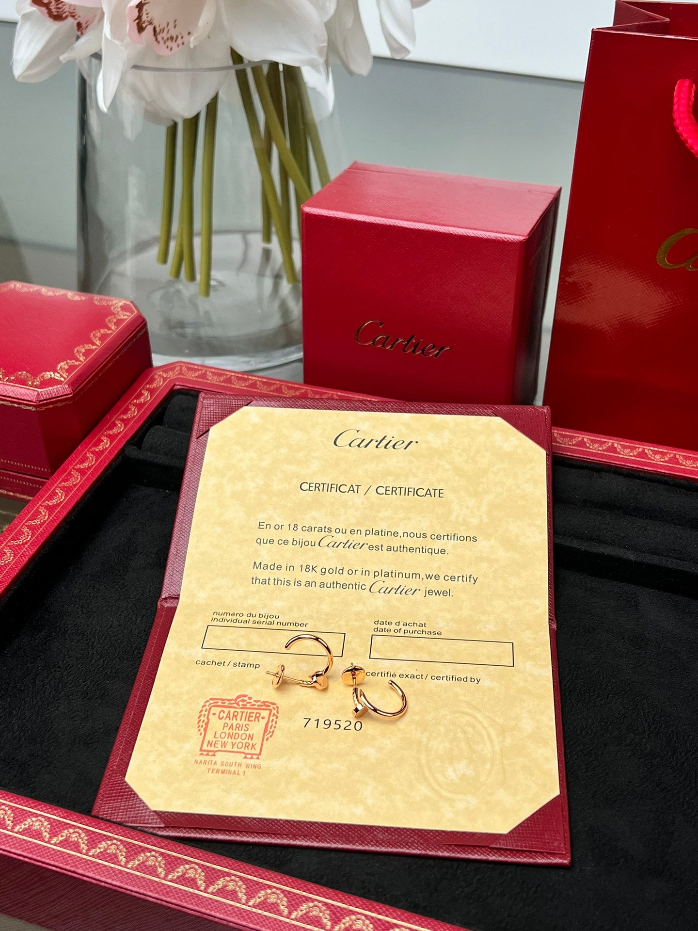 LuxluxHouse Best Quality Accessories Earrings Cartier
