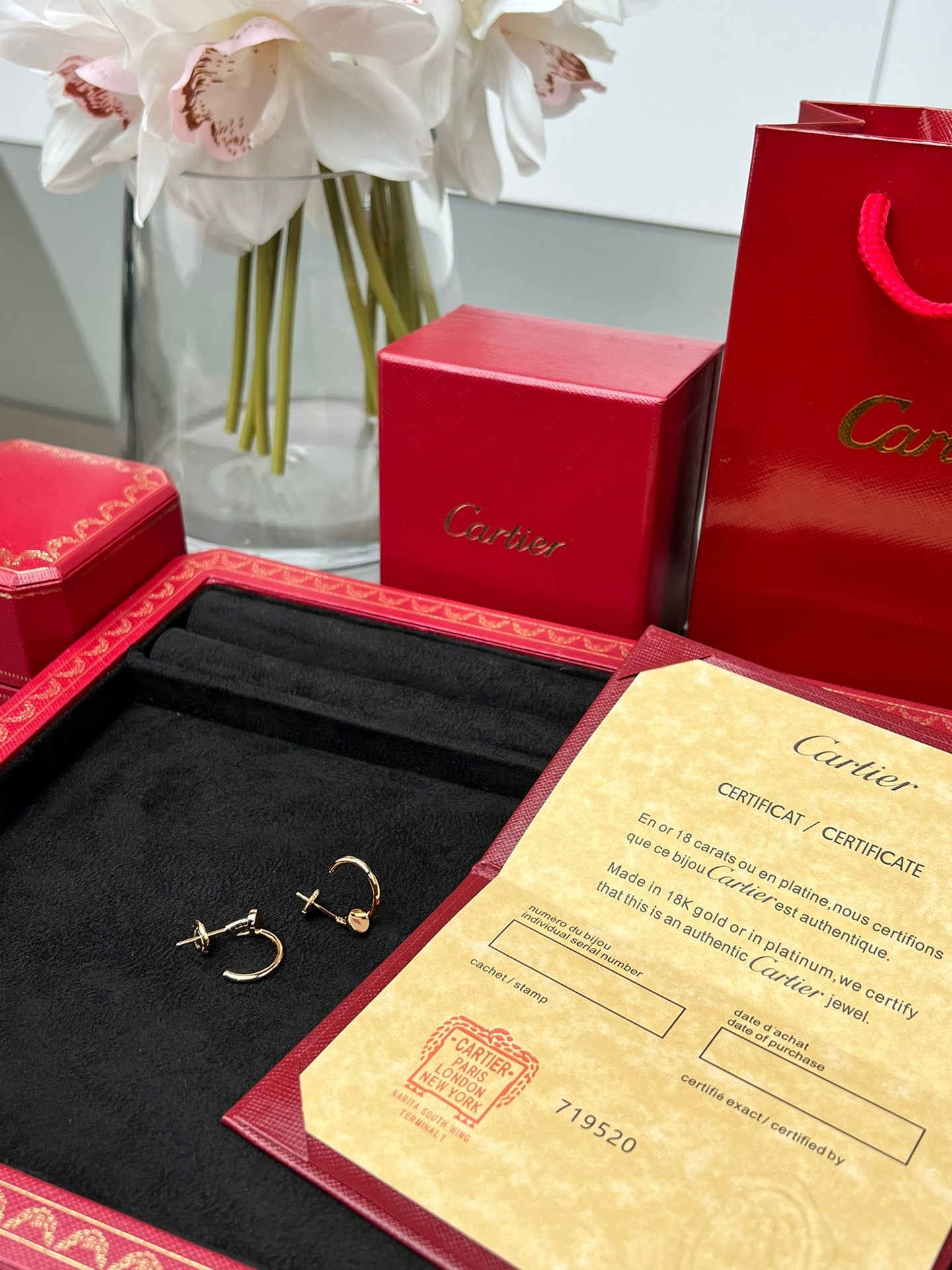 LuxluxHouse Best Quality Accessories Earrings Cartier
