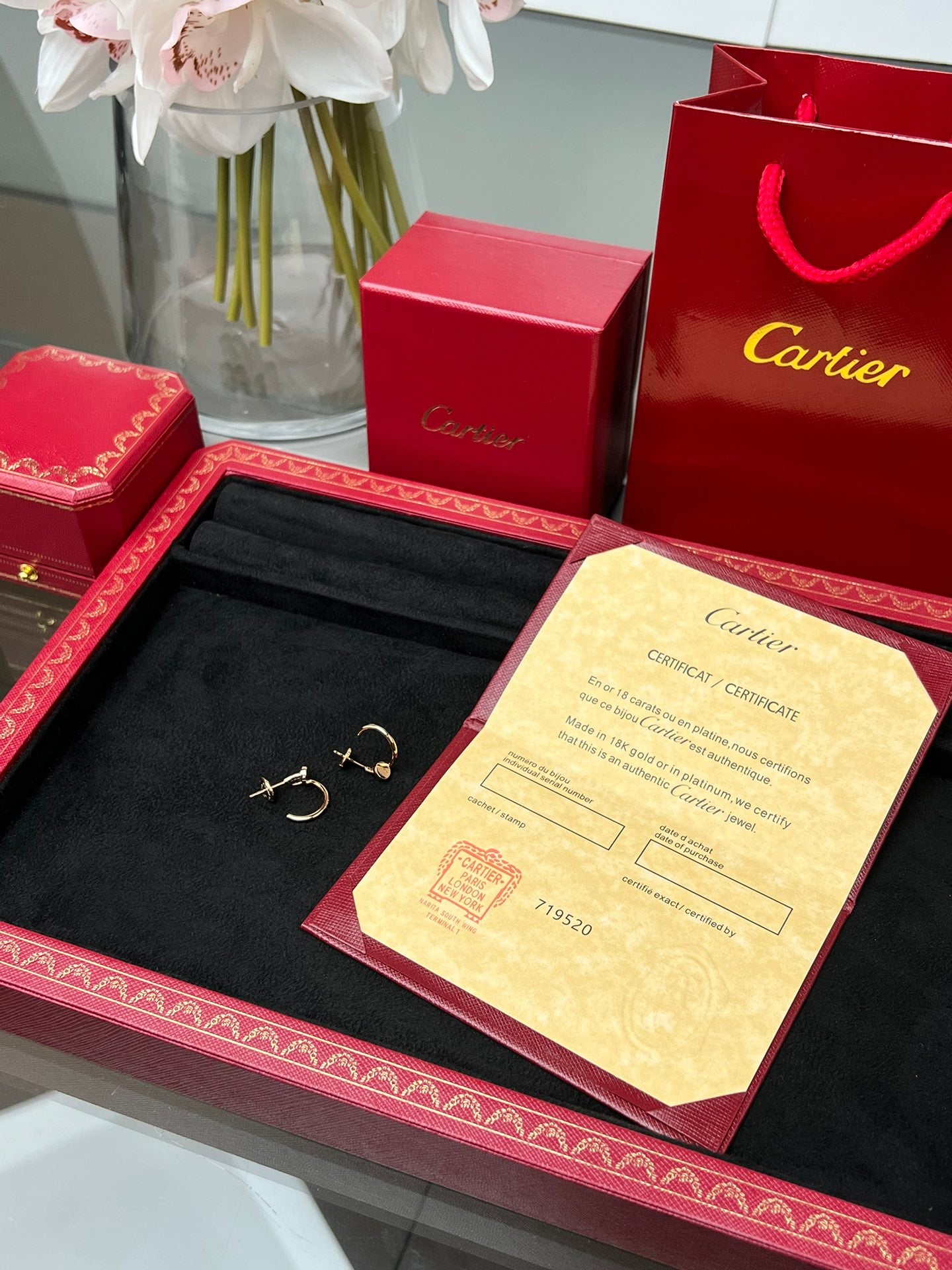 LuxluxHouse Best Quality Accessories Earrings Cartier