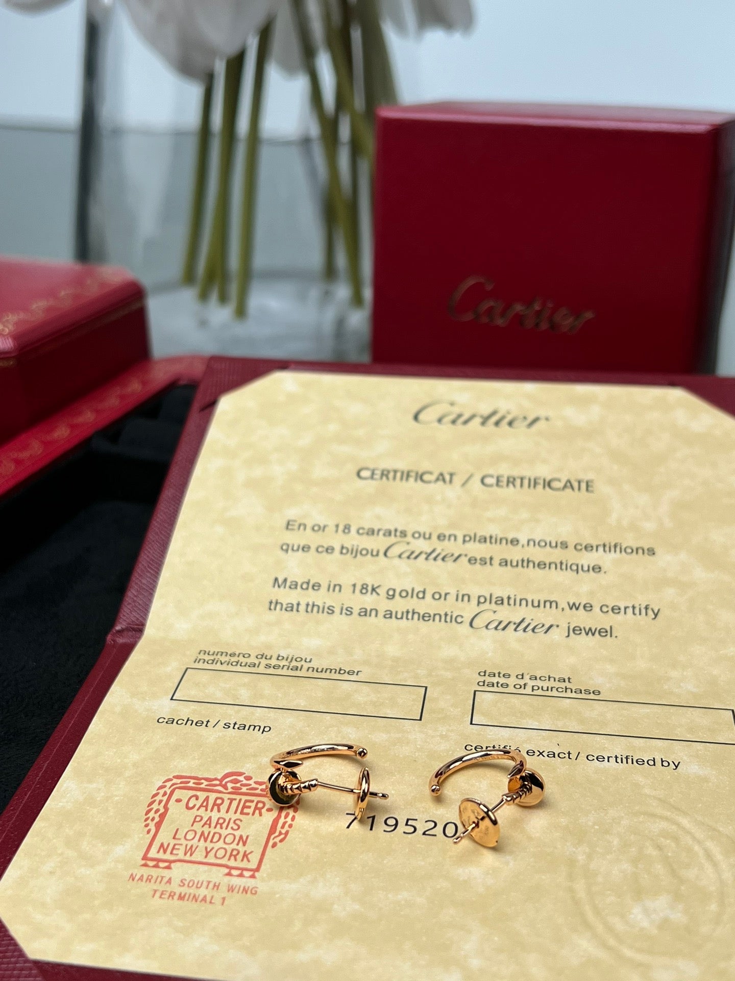LuxluxHouse Best Quality Accessories Earrings Cartier