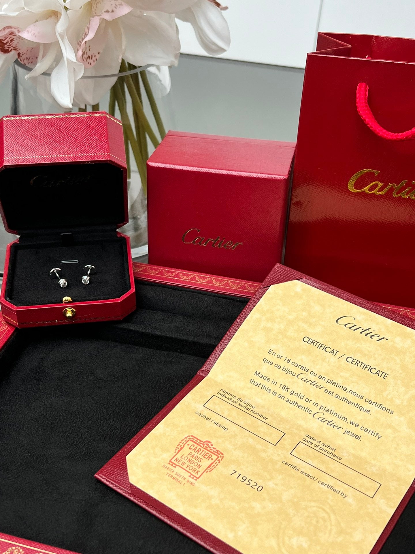 LuxluxHouse Best Quality Accessories Earrings Cartier