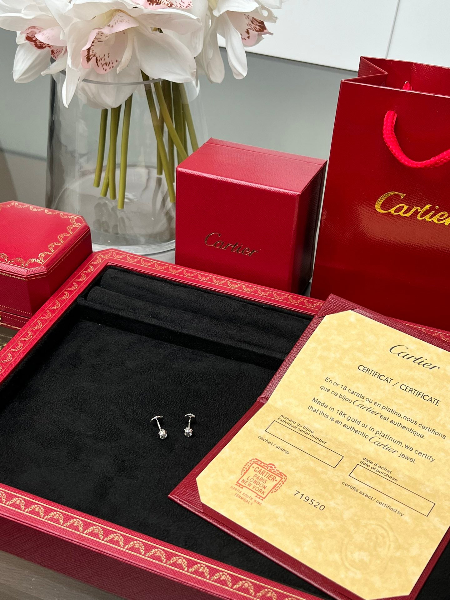 LuxluxHouse Best Quality Accessories Earrings Cartier