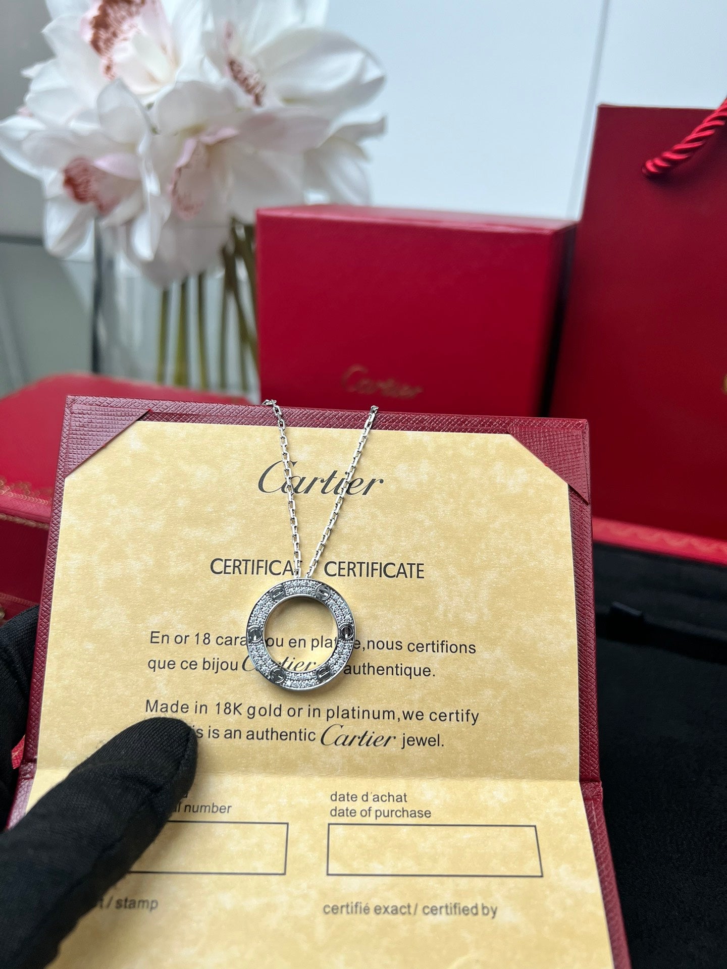 LuxluxHouse Best Quality Accessories Necklace Cartier